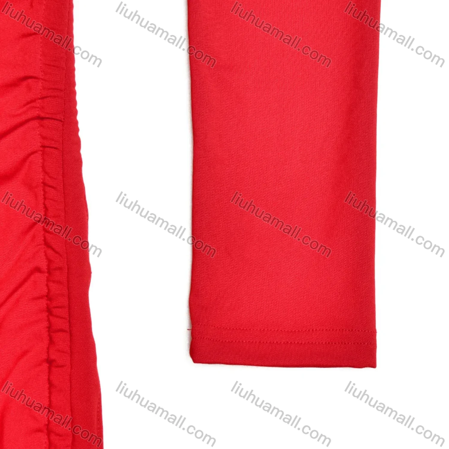 Wholesale Women's Elegant Square Neck Long Sleeve Split Thign Maxi Evening Dress - Liuhuamall