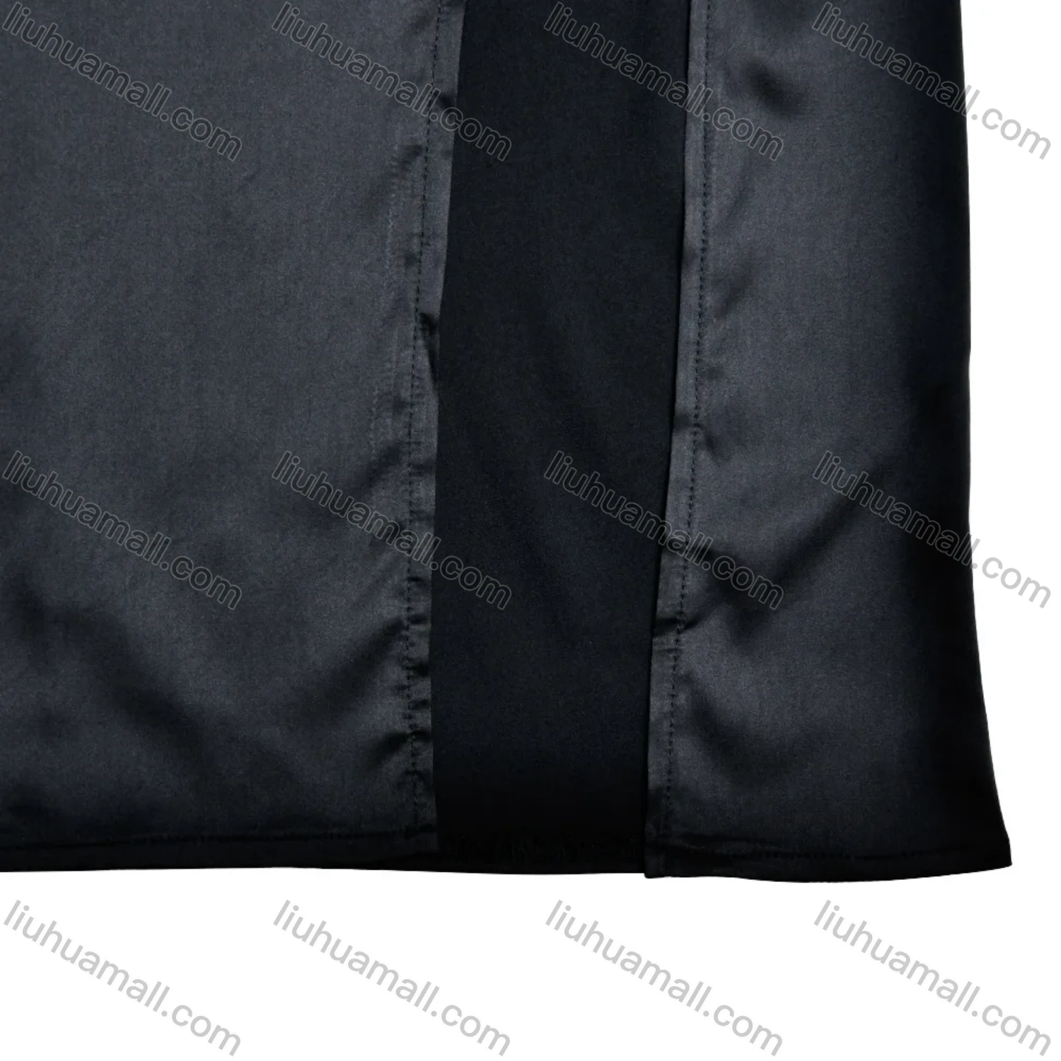 Wholesale Women's Elegant Long Sleeve Crew Neck Guipure Lace Splicing Cut Out Split Thign Maxi Dress - Liuhuamall