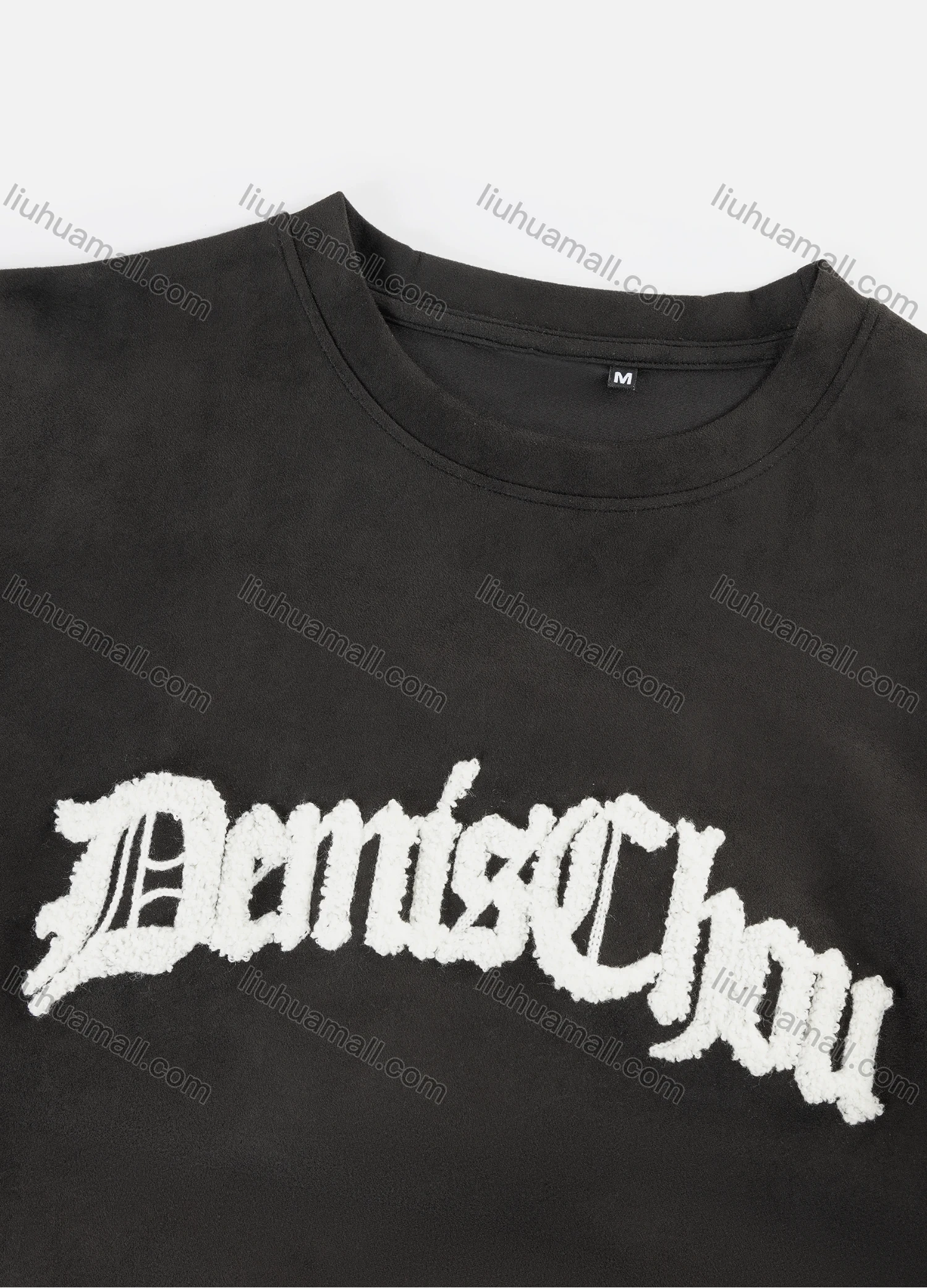 Wholesale Men's Casual Letter Print Short Sleeve T-Shirts & Drawstring Patch Pocket Shorts 2 Piece Set - Liuhuamall