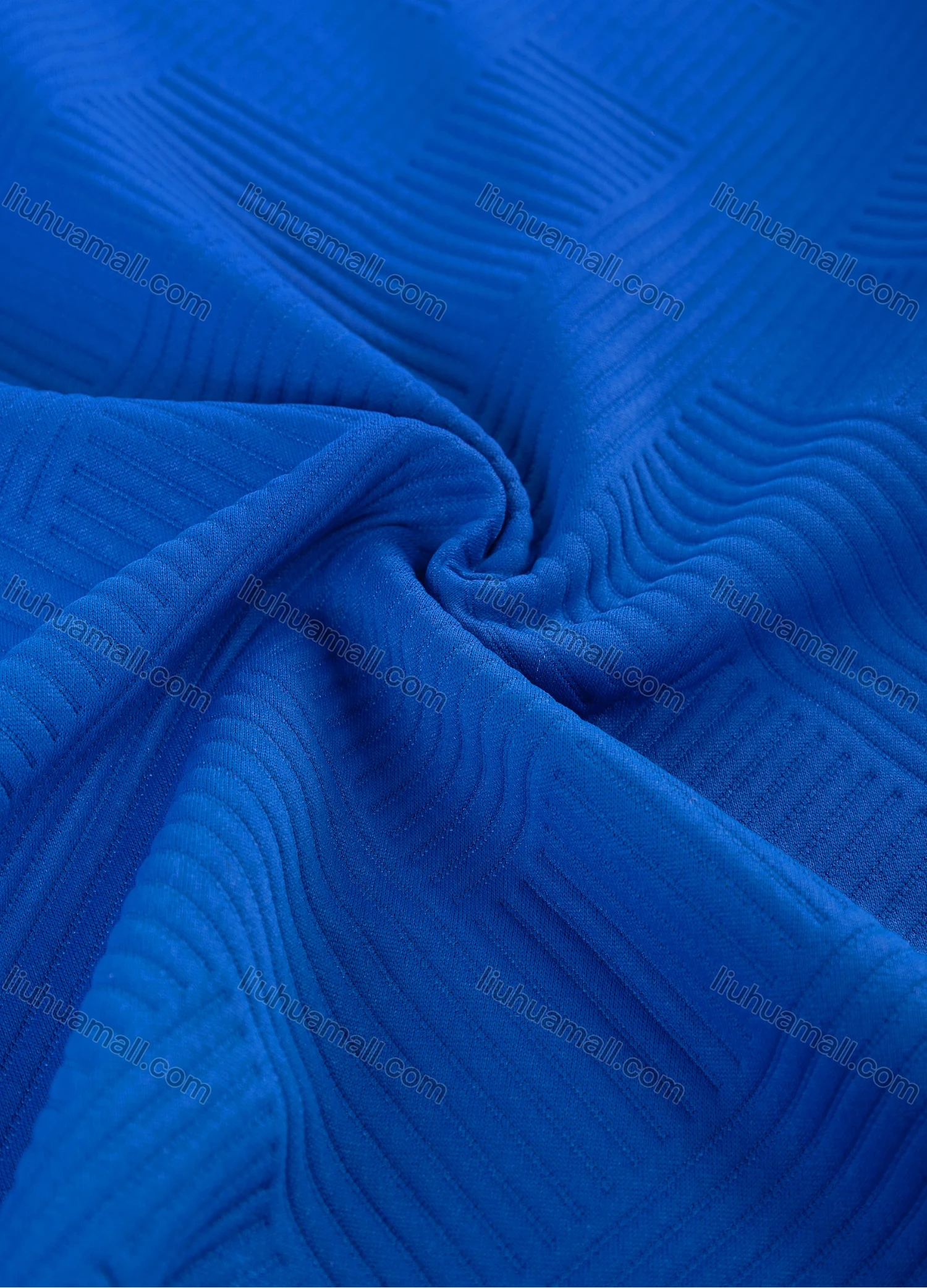 Wholesale Men's Casual Plain Texture Drop Shoulder Short Sleeve T-Shirts & Drawstring Patch Pocket Shorts 2 Piece Set - Liuhuamall