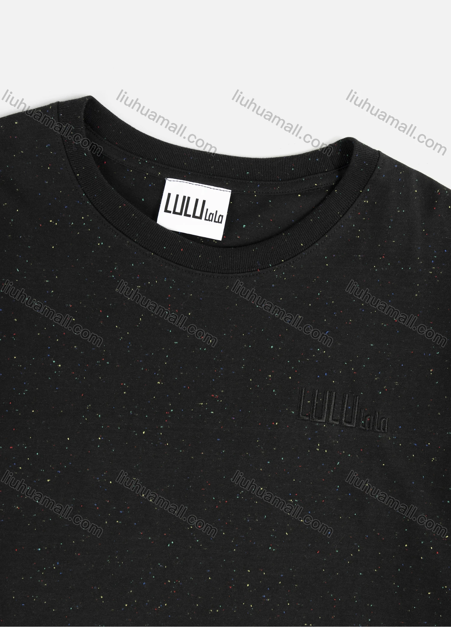 Wholesale Men's Fashion 100%Cotton Allover Colored Dot Print Round Neck Short Sleeve T-shirts A111# - Liuhuamall