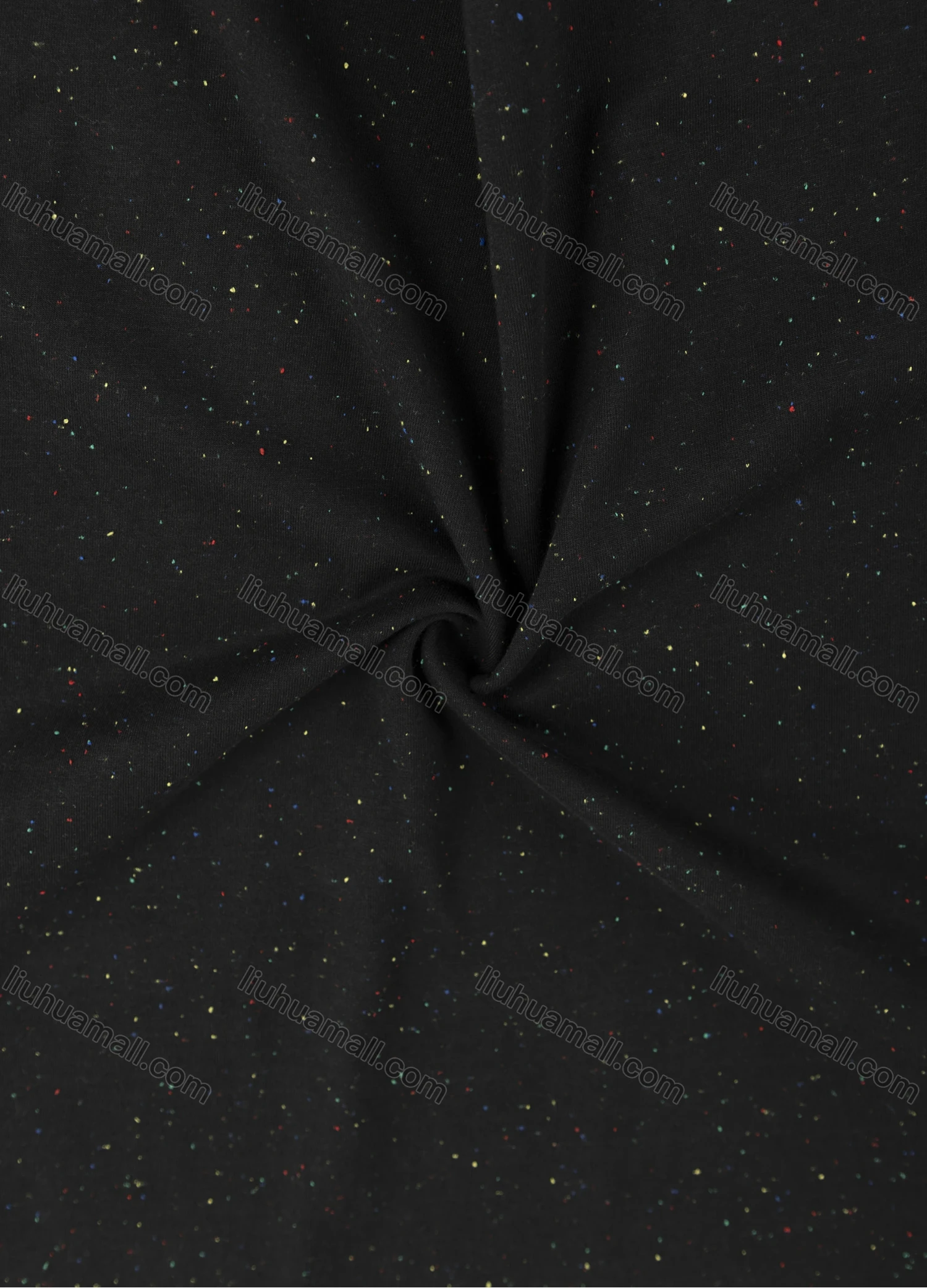 Wholesale Men's Fashion 100%Cotton Allover Colored Dot Print Round Neck Short Sleeve T-shirts A111# - Liuhuamall