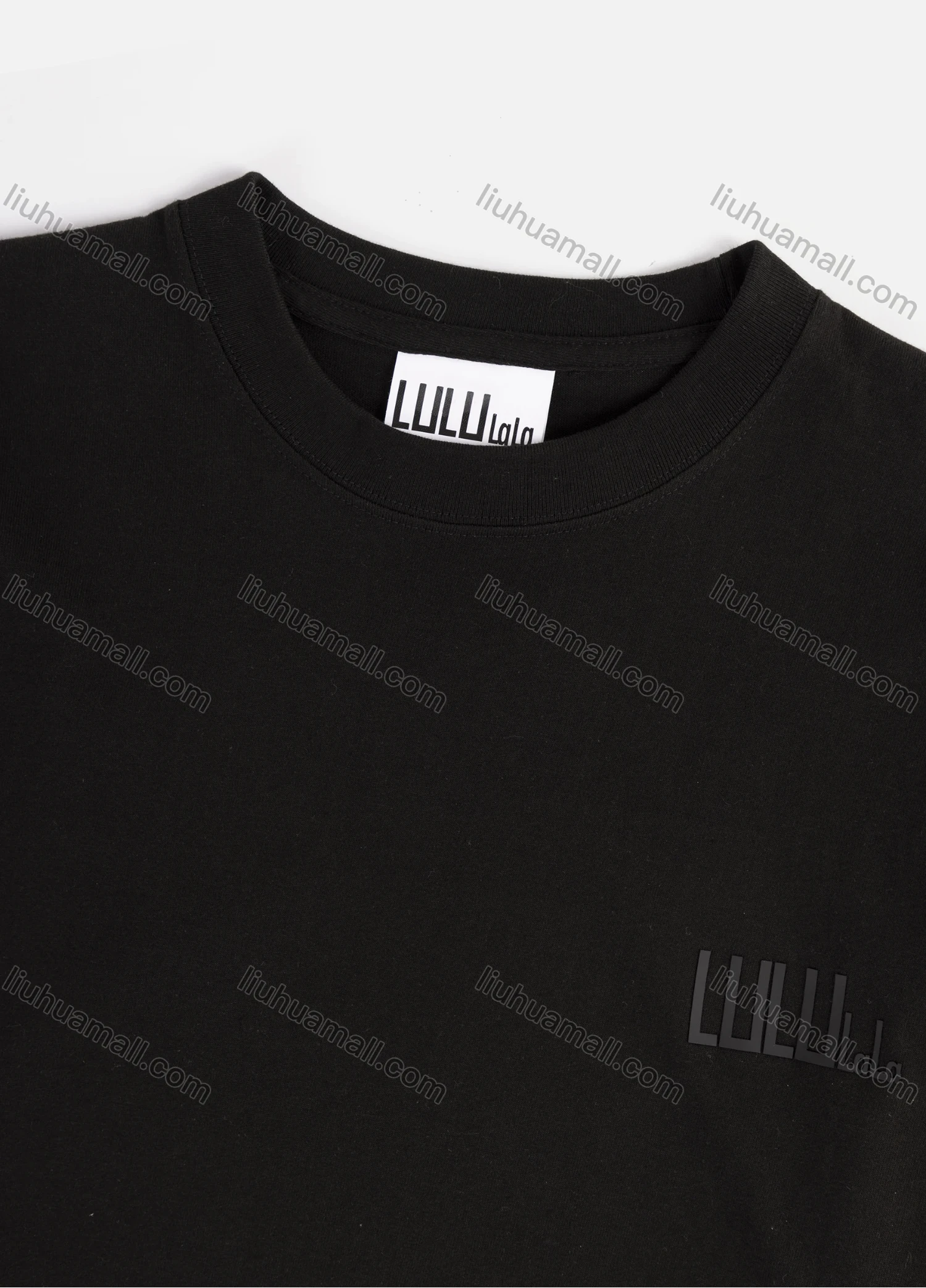 Wholesale Men's Casual 100%Cotton Letter Label Round Neck Short Sleeve T-shirts A115# - Liuhuamall
