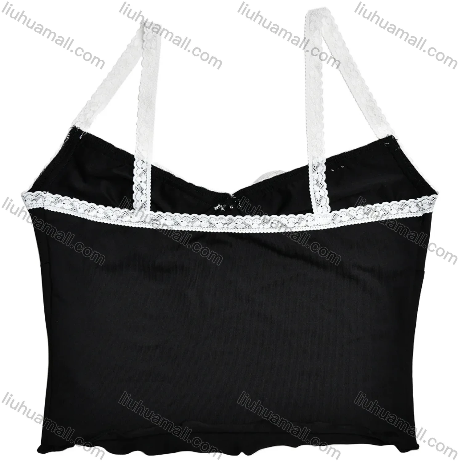 Wholesale Women's Casual Spagetti Strap Drawstring Crop Top & Bandage Knee Length Skirt Set - Liuhuamall