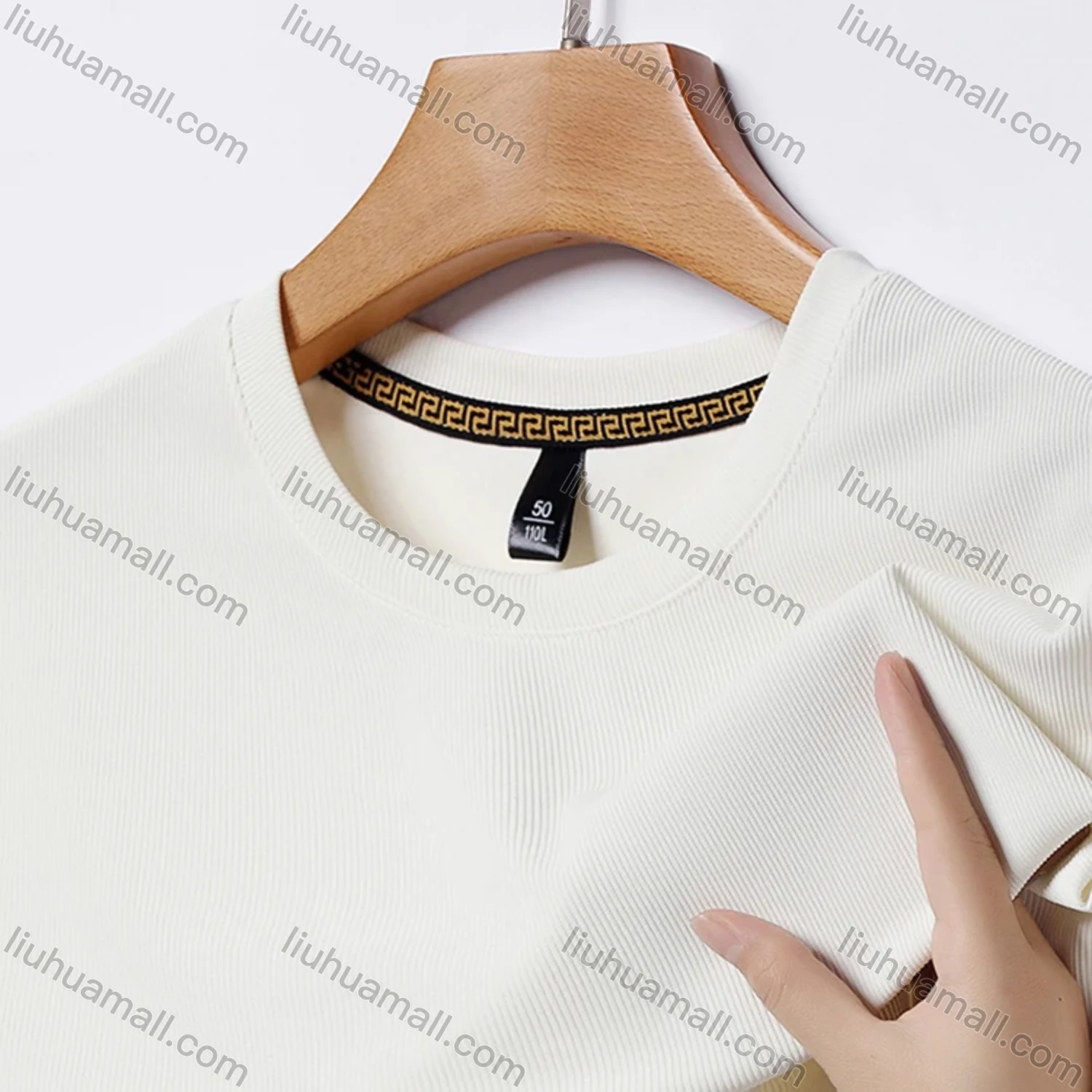 Wholesale Men's Basics Crew Neck Short Sleeve Plain Breathable T-shirts 81176# - Liuhuamall