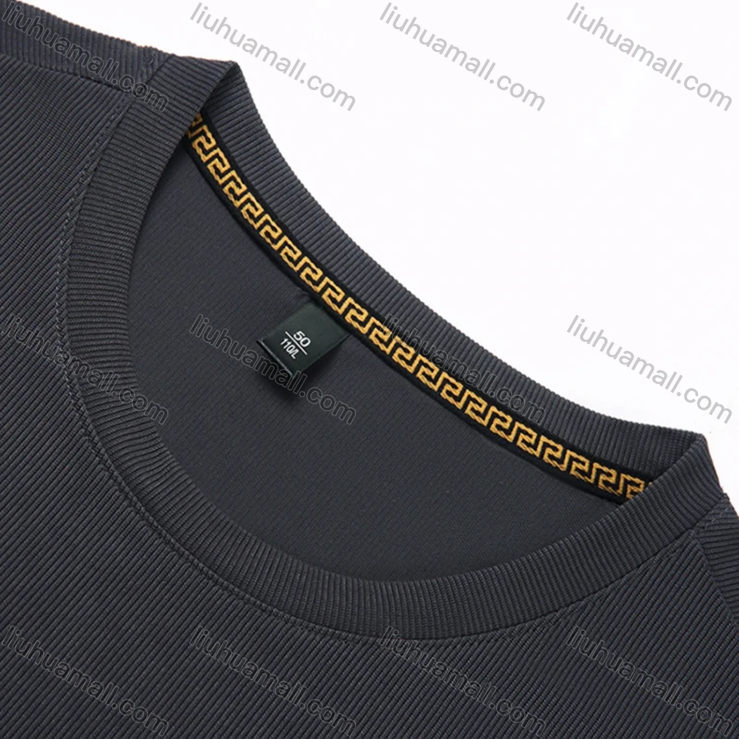 Wholesale Men's Basics Crew Neck Short Sleeve Plain Breathable T-shirts 81176# - Liuhuamall