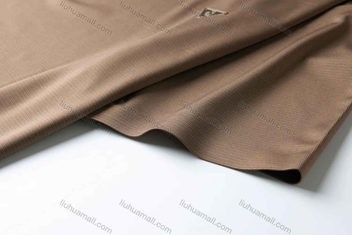 Wholesale Men's Business Plain Label Short Sleeve Split Side Polo Shirt 89305# - Liuhuamall