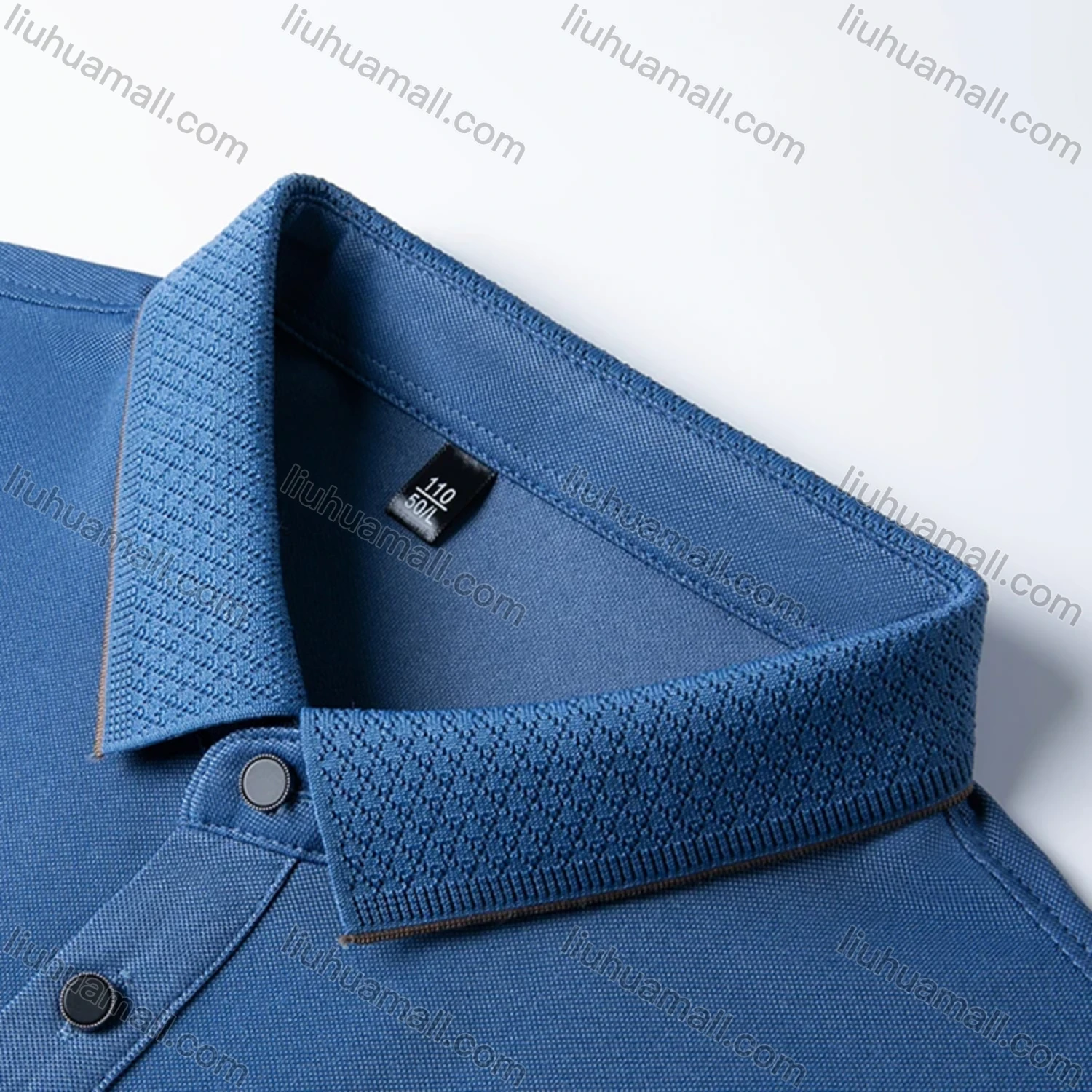 Wholesale Men's Casual Plain Short Sleeve Breathable Polo Shirt 90223# - Liuhuamall