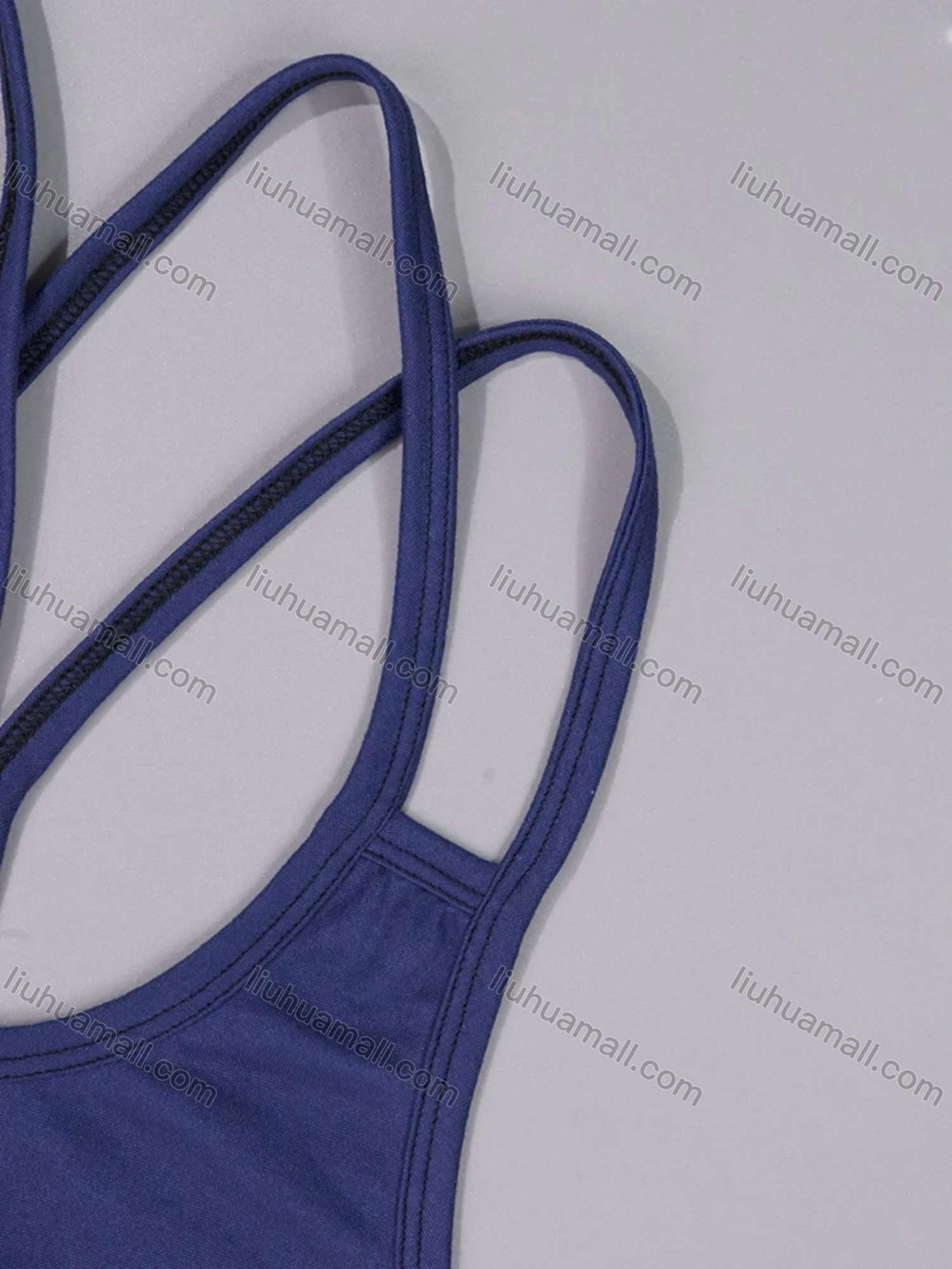 Wholesale Women's Milk Silk Plain Double Spaghetti Straps Cami Tops & Floral Print Shorts Pajamas Sets DM2207-01# - Liuhuamall