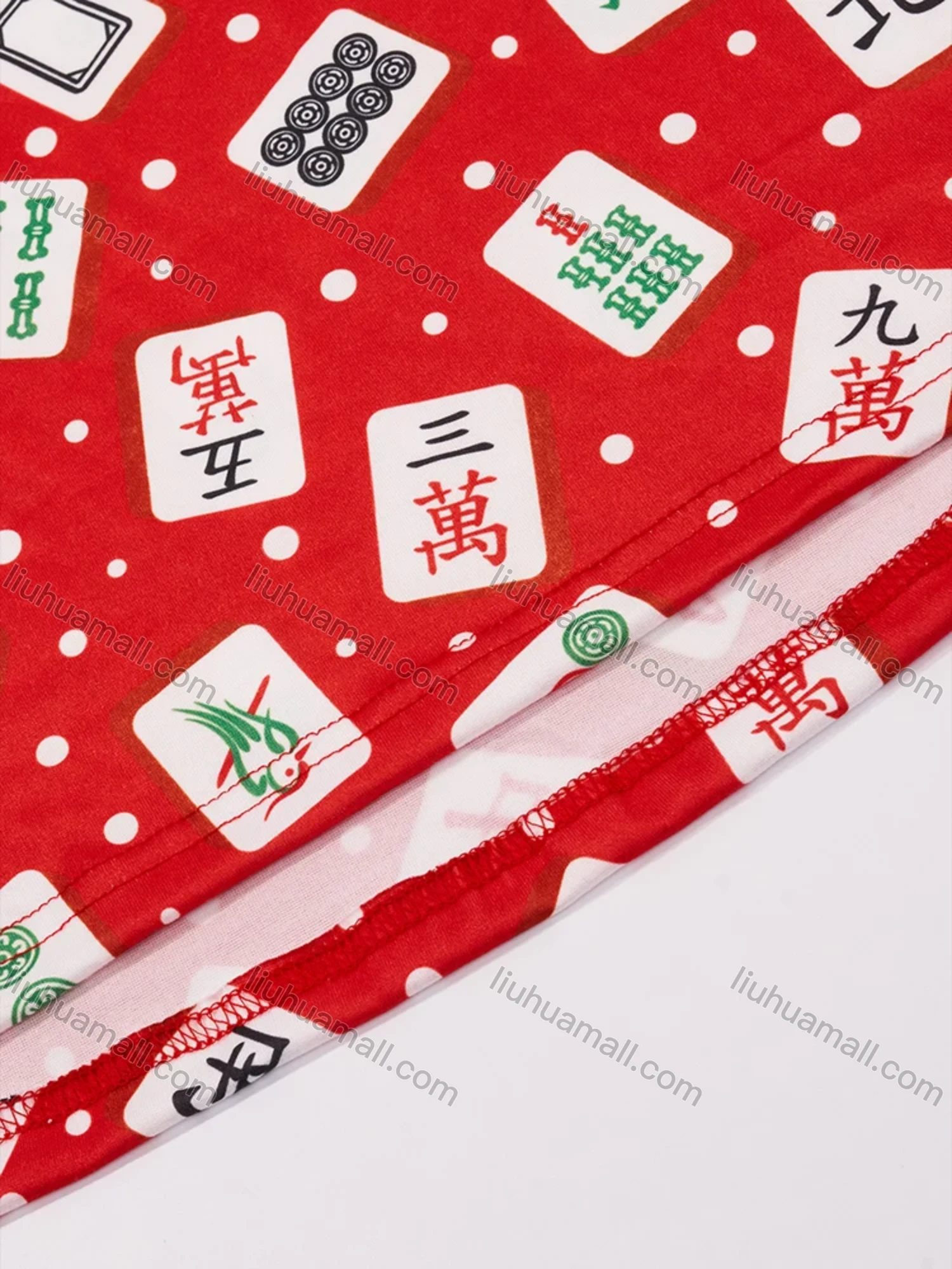 Wholesale Women's Lounge Milk Silk Allover Print Pin Dot Double Spaghetti Straps Cami Tops & Shorts Pajamas Sets DM2206-04# - Liuhuamall