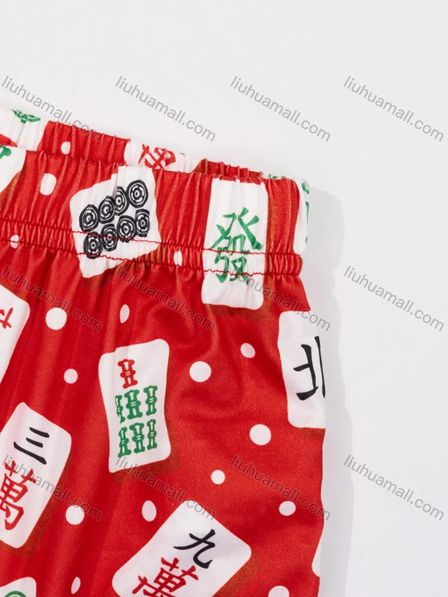 Wholesale Women's Lounge Milk Silk Allover Print Pin Dot Double Spaghetti Straps Cami Tops & Shorts Pajamas Sets DM2206-04# - Liuhuamall