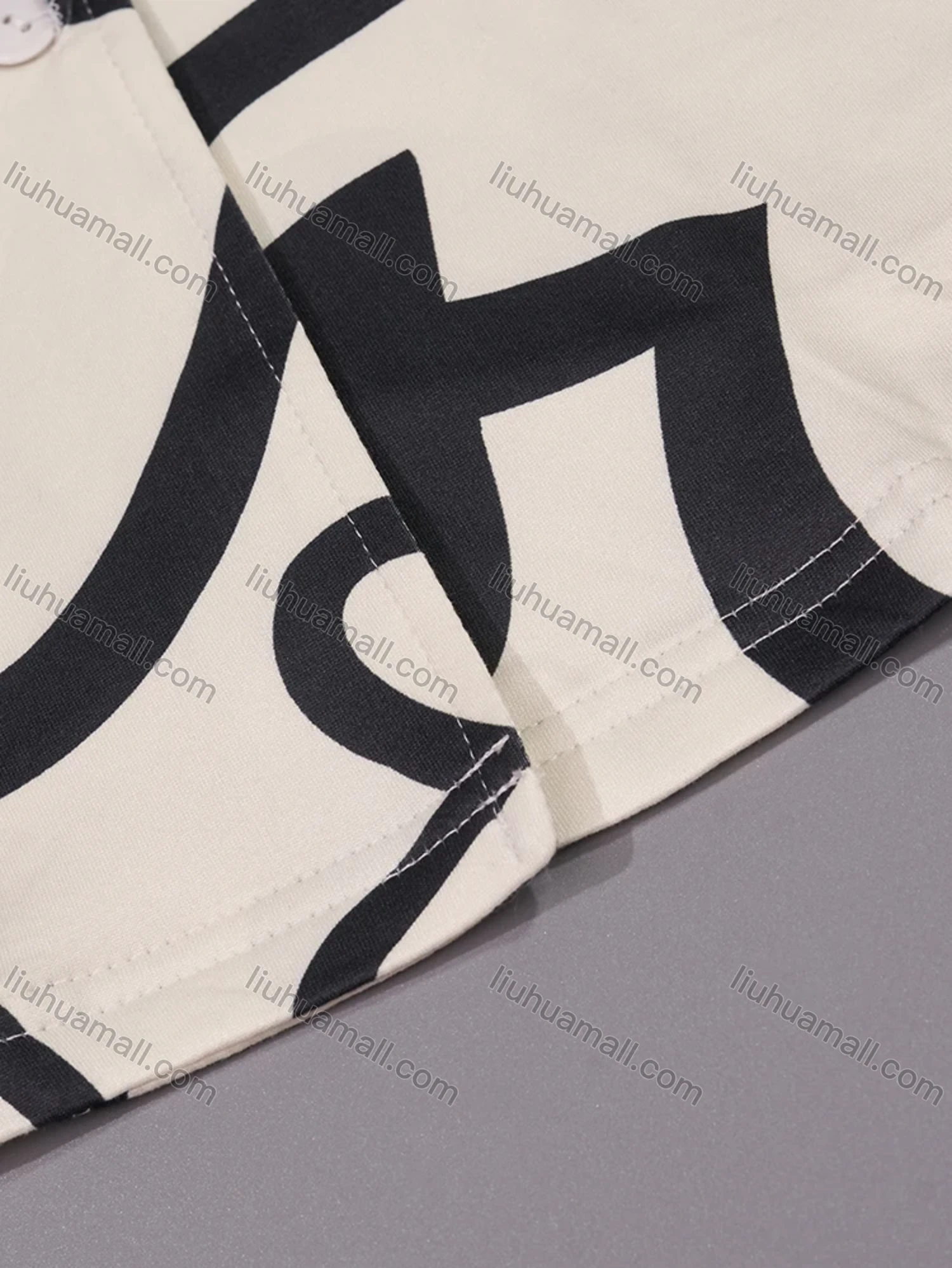 Wholesale Women's Lounge Lapel Milk Silk Heart Print Button Down Pocket Short Sleeve Pajamas 2 Piece Set DM2315-01# - Liuhuamall