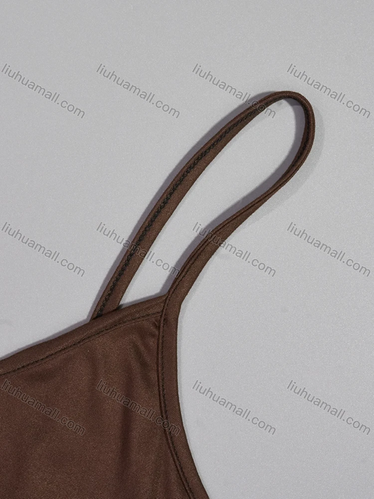 Wholesale Women's Milk Silk Plain Spaghetti Strap Ruched Cami Lounge Short Nightdress DM113# - Liuhuamall