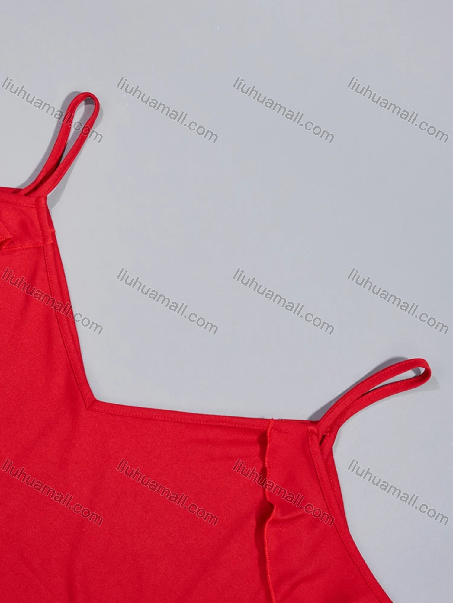 Wholesale Women's Milk Silk Plain Cold Shoulder Ruffle Trim Lounge Short Nightdress DM116# - Liuhuamall