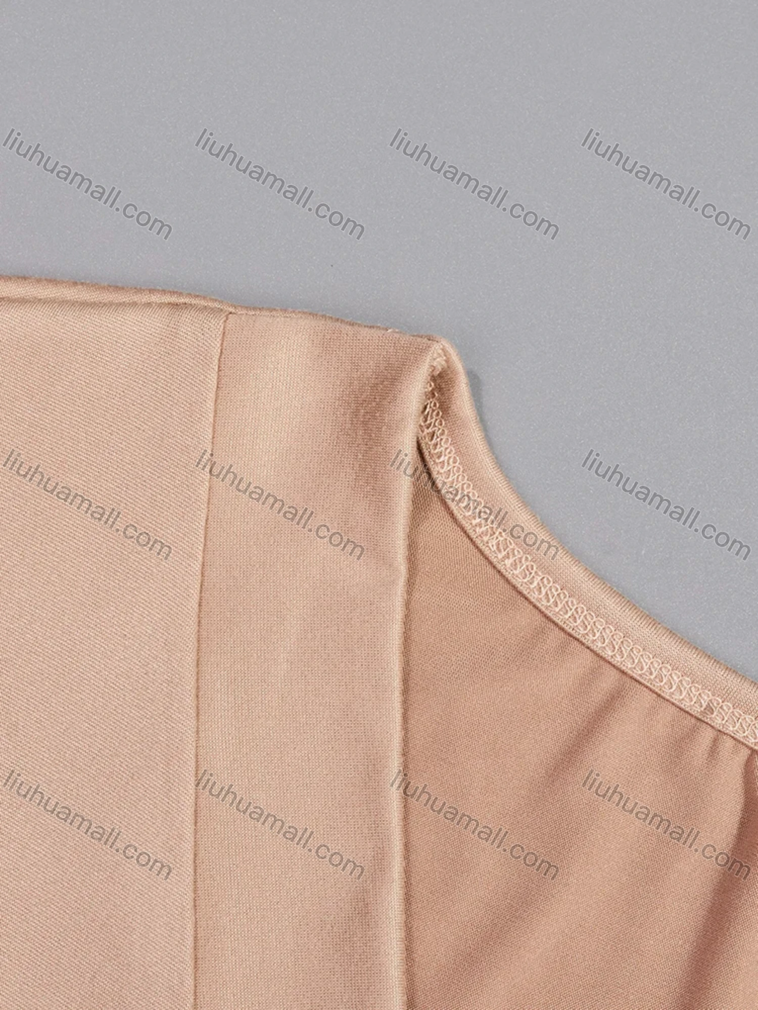 Wholesale Women's Lounge Milk Silk Plain V Neck Short Sleeve Ruched Lettuce Trim Ruffle Hem Short Nightdress DM1320# - Liuhuamall