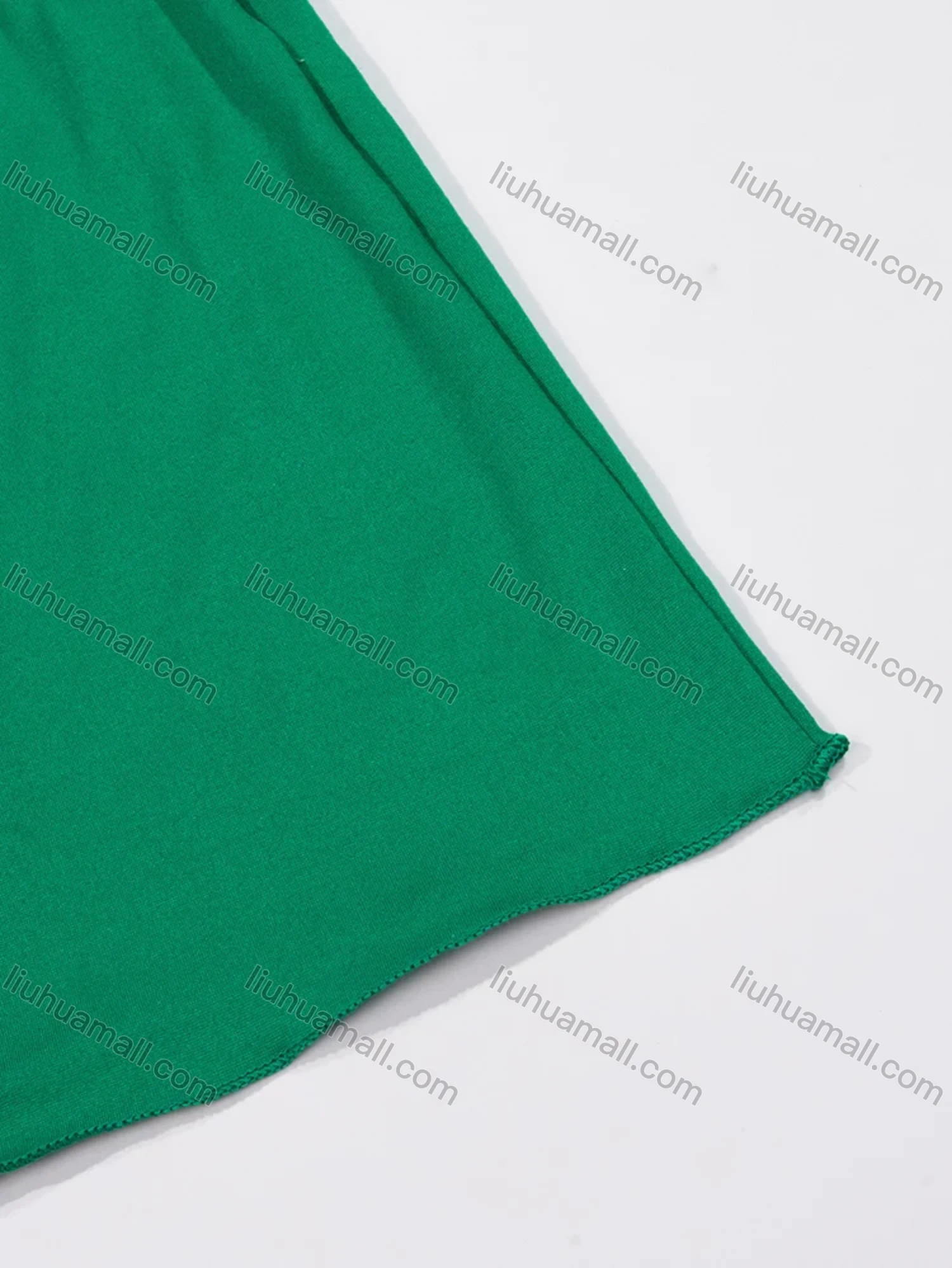 Wholesale Women's Milk Silk Plain Spaghetti Strap Ruched Ruffle Trim Hem Cami Lounge Nightdress DM114# - Liuhuamall