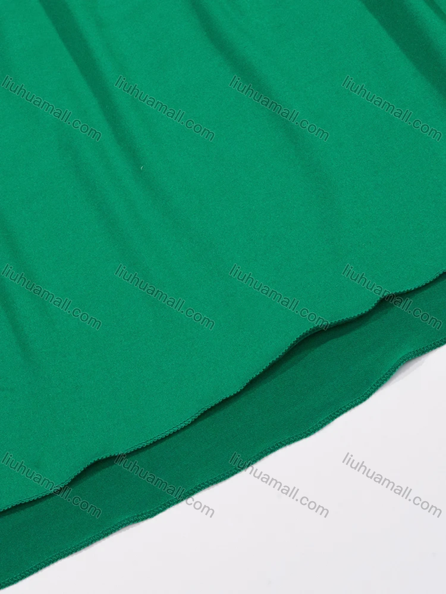 Wholesale Women's Milk Silk Plain Spaghetti Strap Ruched Ruffle Trim Hem Cami Lounge Nightdress DM114# - Liuhuamall