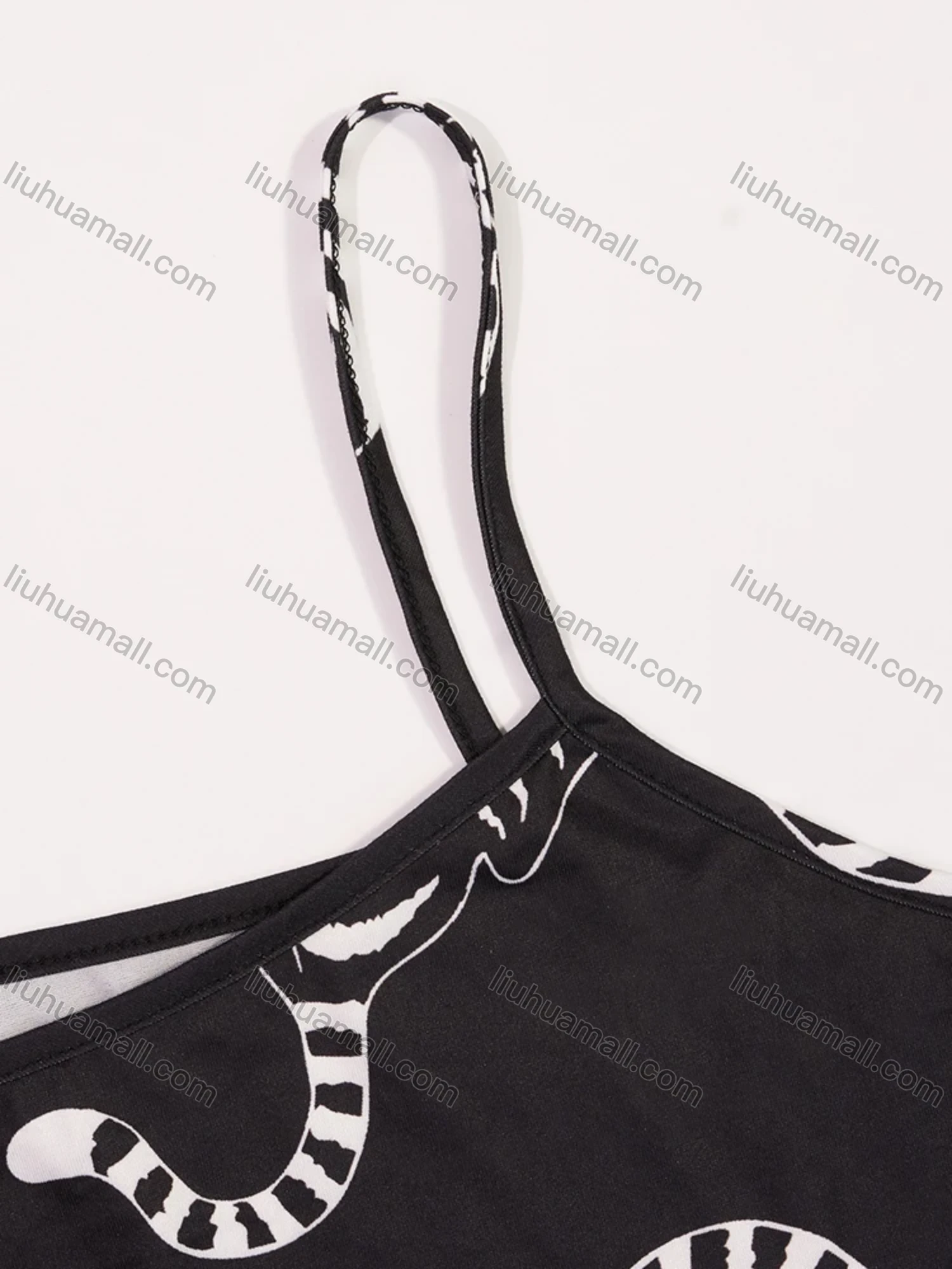 Wholesale Women's Lounge Milk Silk Tiger Print Ruched Cami Top & Pant & Long Sleeve Cardigan 3 Piece Sets With Belt DM31004-01# - Liuhuamall