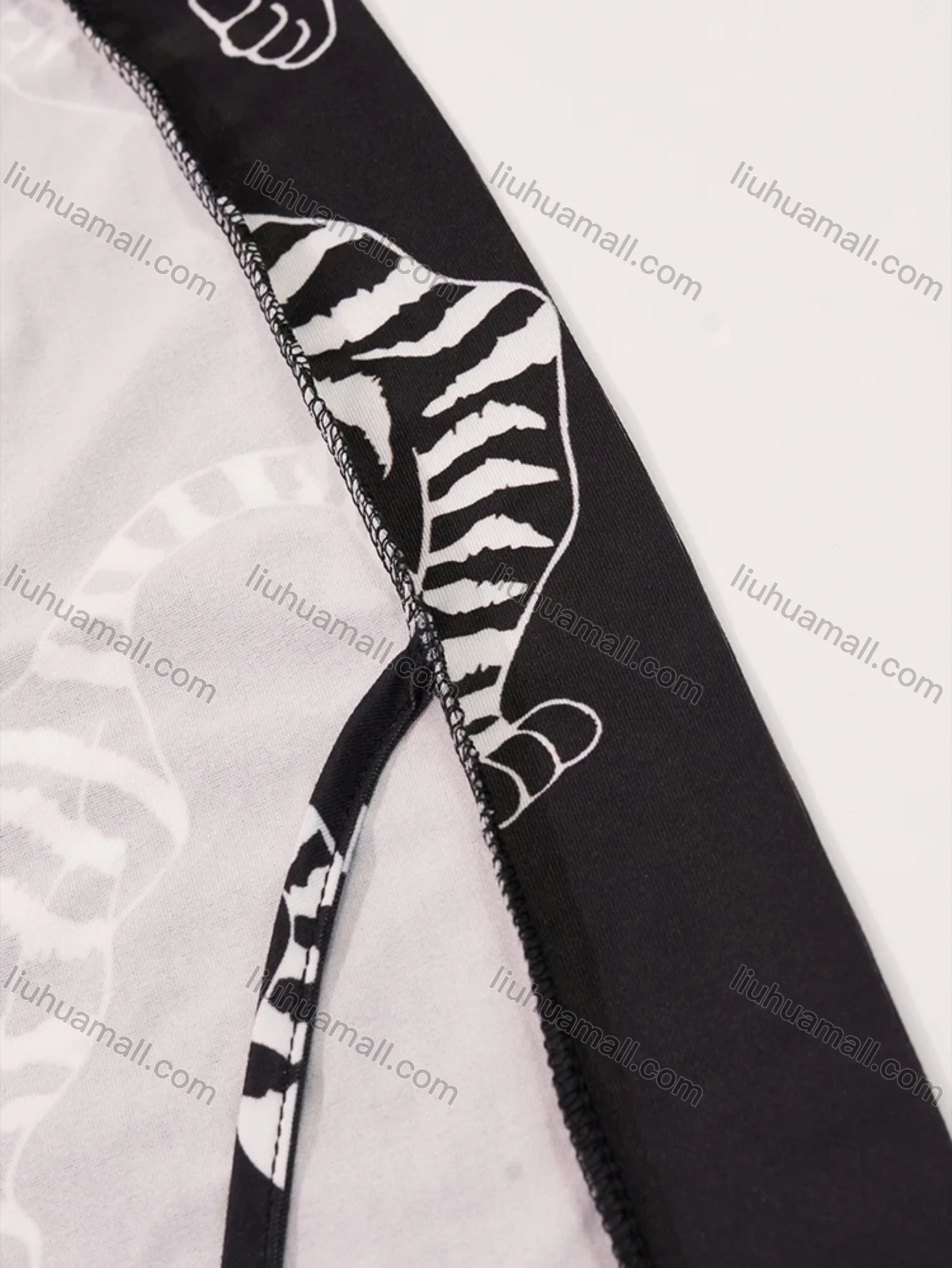 Wholesale Women's Lounge Milk Silk Tiger Print Ruched Cami Top & Pant & Long Sleeve Cardigan 3 Piece Sets With Belt DM31004-01# - Liuhuamall