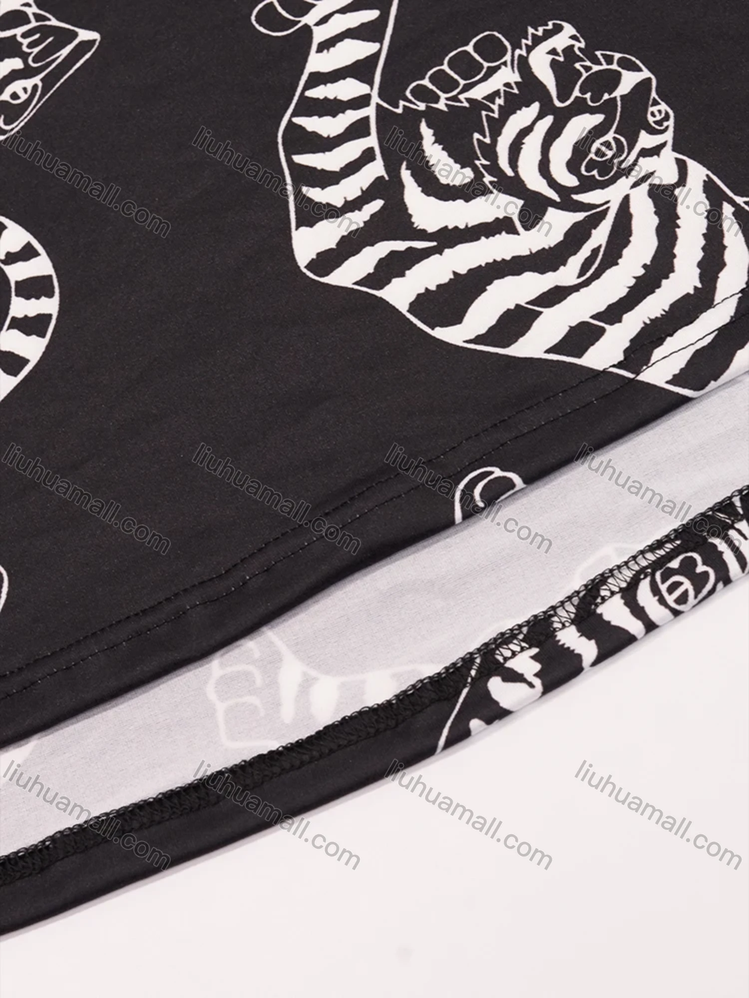 Wholesale Women's Lounge Milk Silk Tiger Print Ruched Cami Top & Pant & Long Sleeve Cardigan 3 Piece Sets With Belt DM31004-01# - Liuhuamall