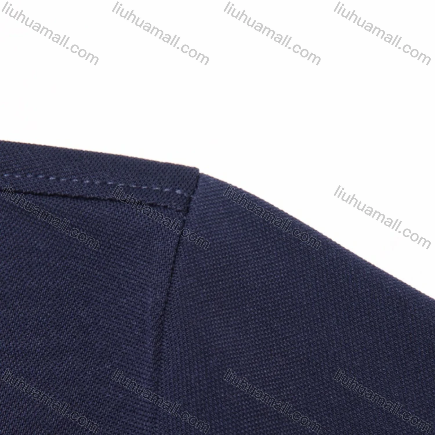 Wholesale Men's Casual Plain Striped Trim Short Sleeve Polo Shirt 9912# - Liuhuamall