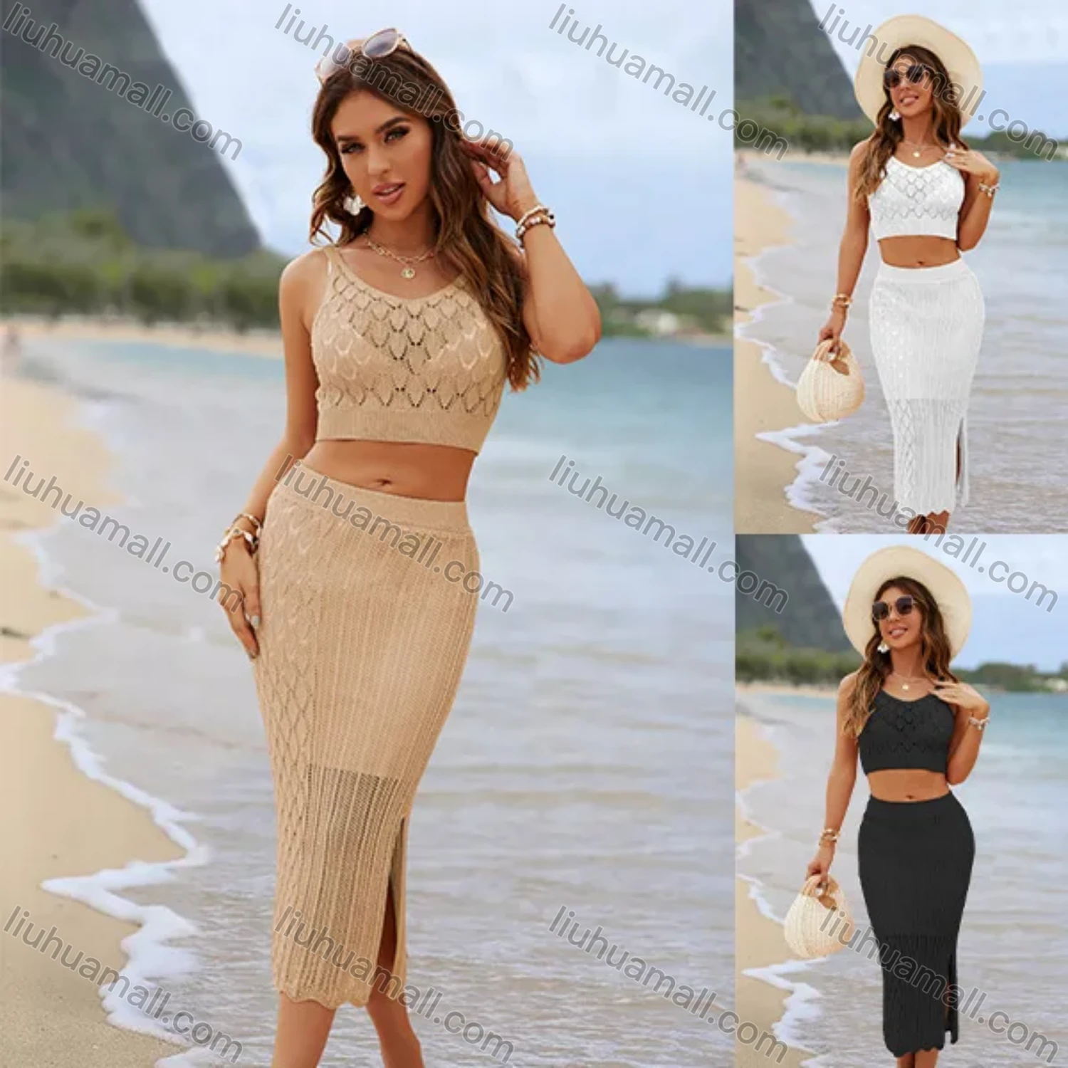 Wholesale Mix & Match Women's Clothing Sets Collection: 6 Styles, MOQ 3 Pieces - Liuhuamall