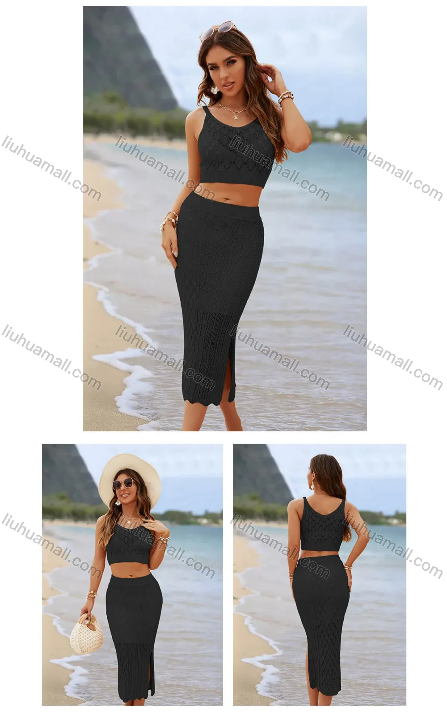 Wholesale Mix & Match Women's Clothing Sets Collection: 6 Styles, MOQ 3 Pieces - Liuhuamall