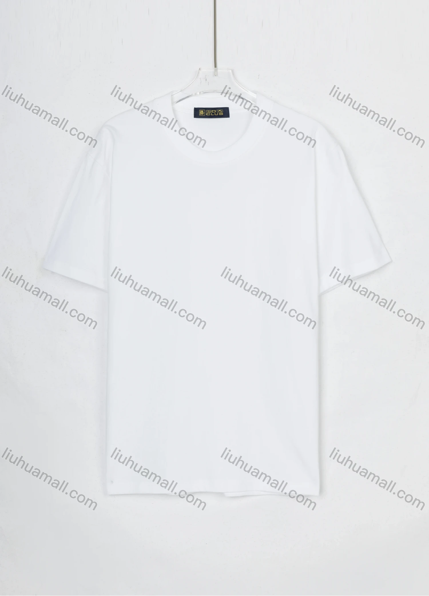 Wholesale Men's 100%Cotton Casual Basics Round Neck Plain Short Sleeve Tee T001# - Liuhuamall