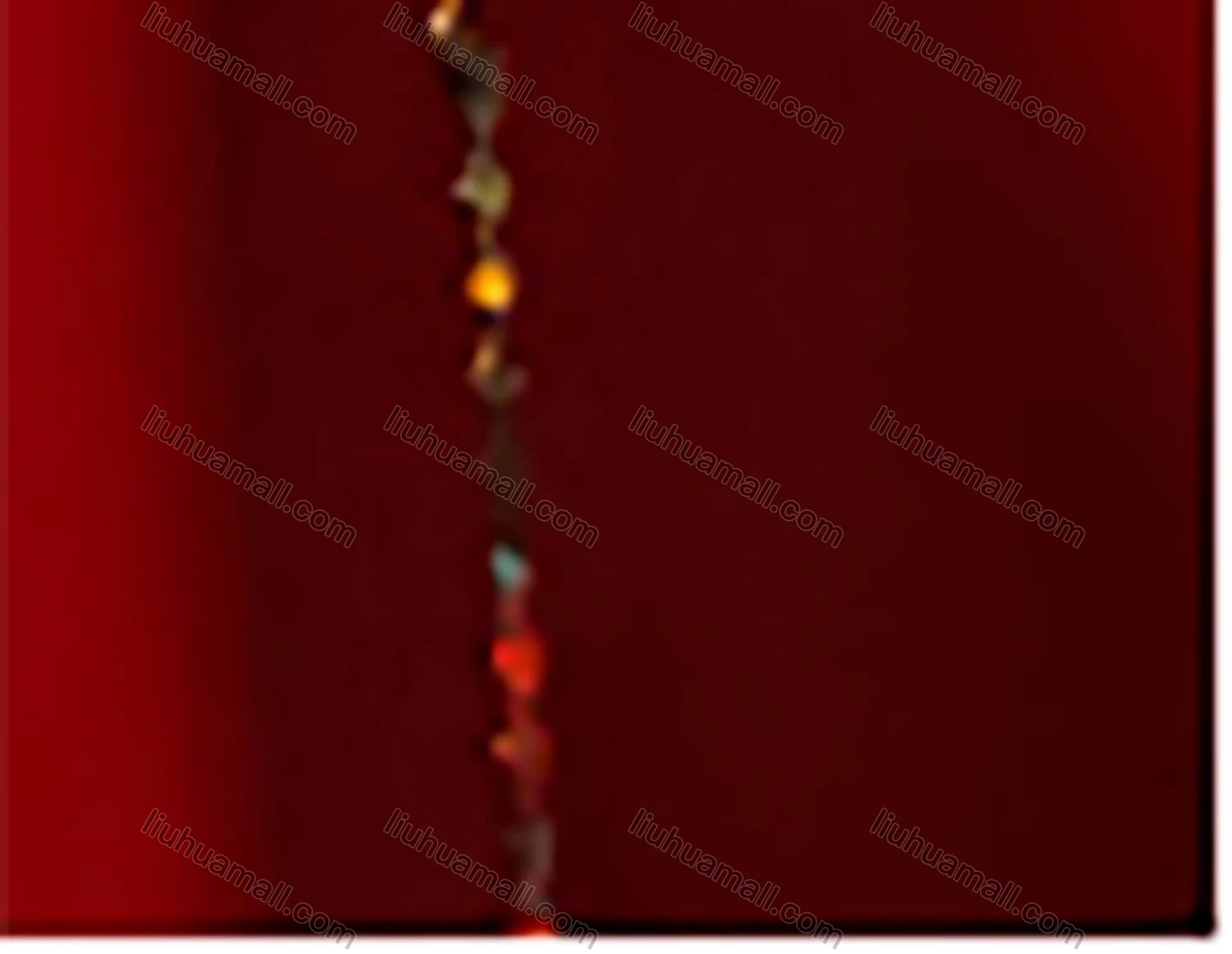 Wholesale Women's Casual Folk Art Embroidery Notched Neck Beaded Rhinestone Decor Long Sleeve Abaya Dress - Liuhuamall