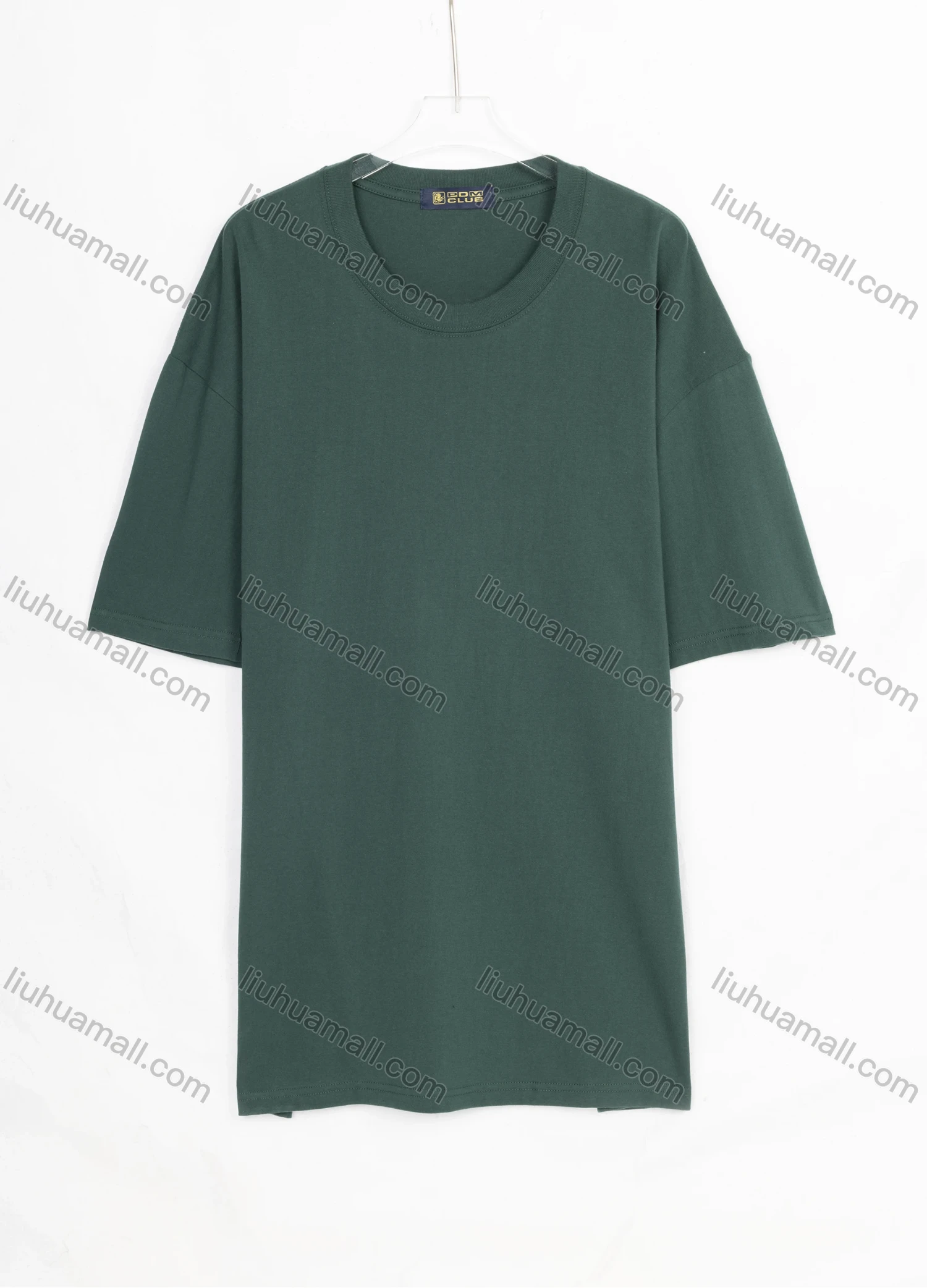 Wholesale Men's 100%Cotton Basics Round Neck Plain Short Sleeve Tee T001# - Liuhuamall
