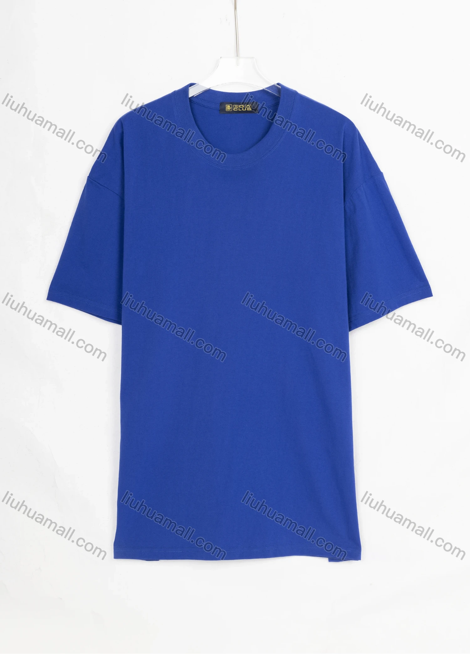 Wholesale Men's 100%Cotton Basics Round Neck Plain Short Sleeve Tee T001# - Liuhuamall
