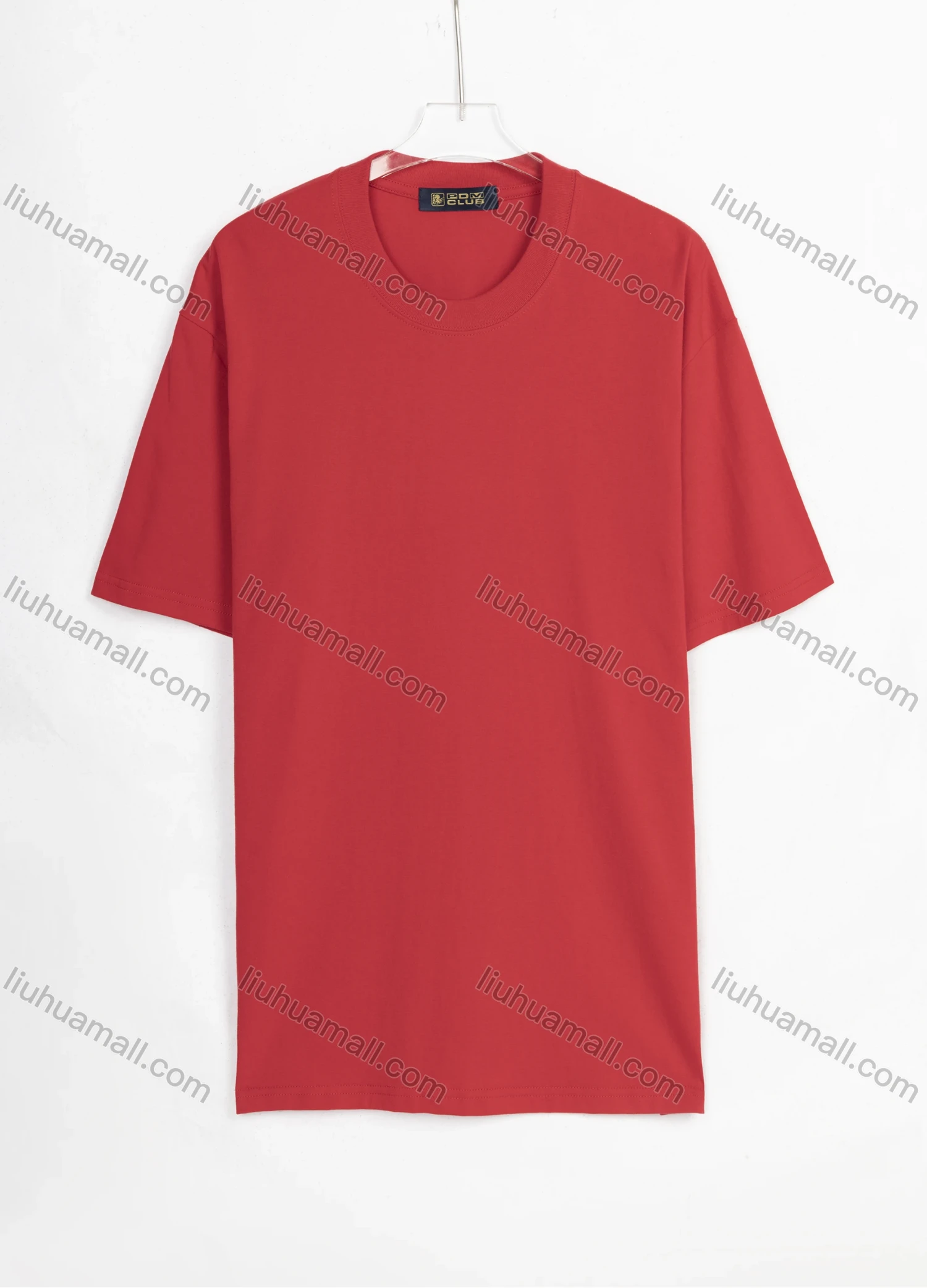 Wholesale Unisex 100%Cotton Classic Round Neck Plain Short Sleeve Tee T001# - Liuhuamall