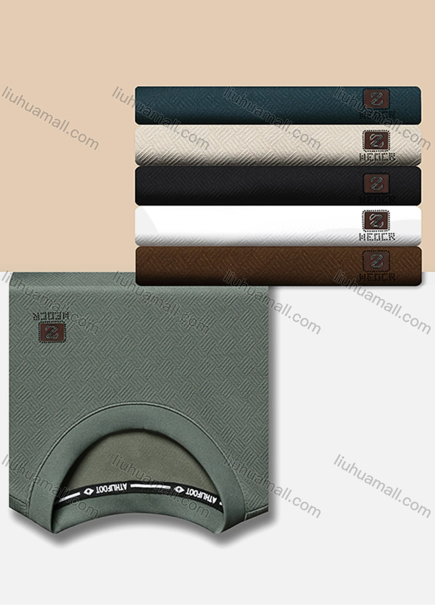 Wholesale Men's Casual Plain Basics Round Neck Long Sleeve Pullover Sweatshirt 2525# - Liuhuamall