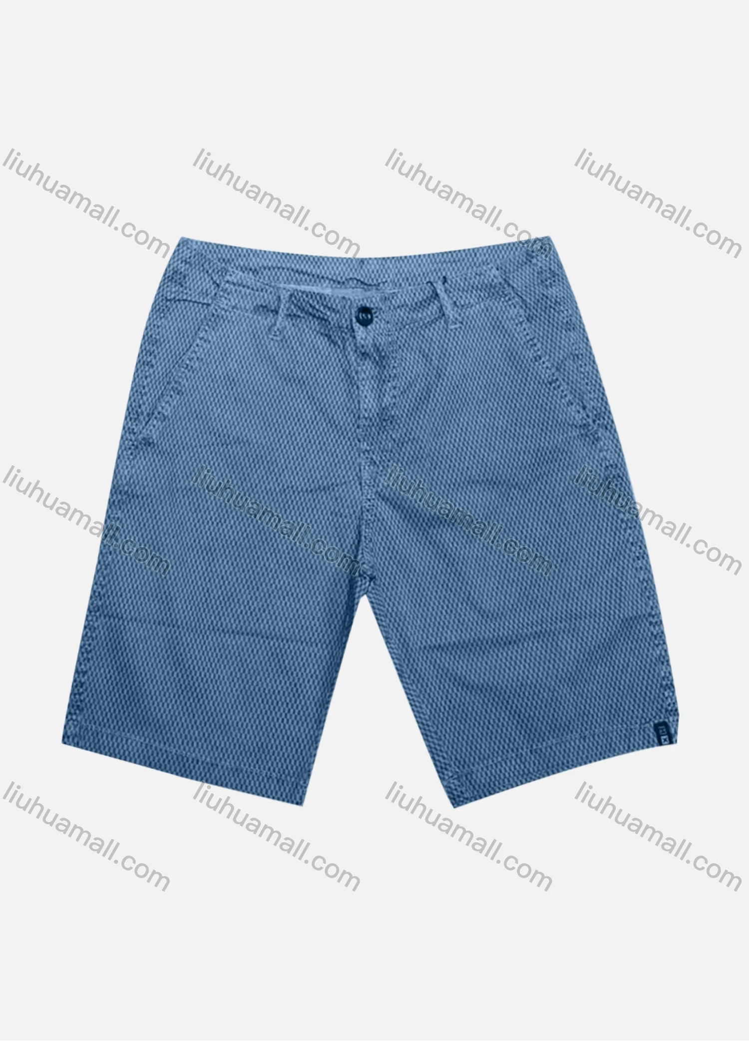 Wholesale Men's Casual Plain Patch Pocket Button Closure Shorts 16101# - Liuhuamall