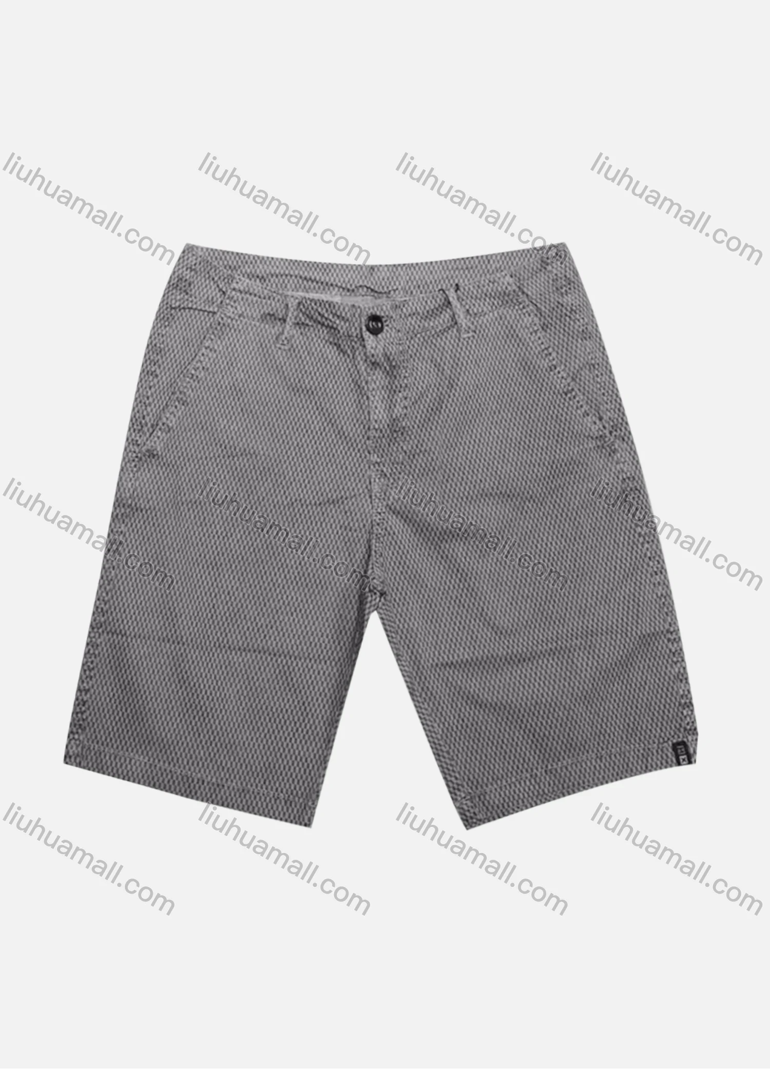 Wholesale Men's Casual Plain Patch Pocket Button Closure Shorts 16101# - Liuhuamall