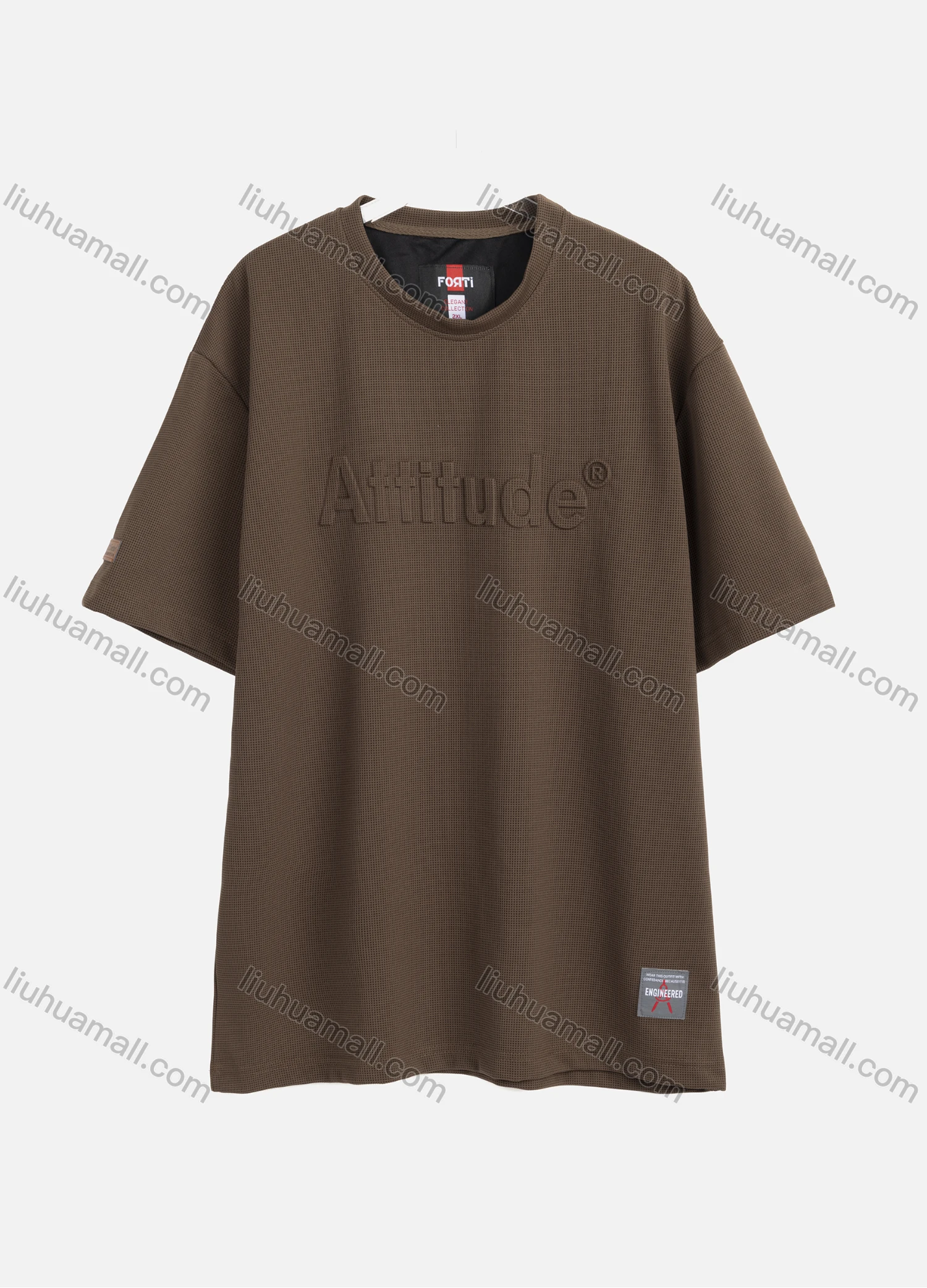 Wholesale Men's Casual Letter Drop Shoulder Short Sleeve T-Shirts & Pockets Drawstring Pants 2-Piece Set M5# - Liuhuamall