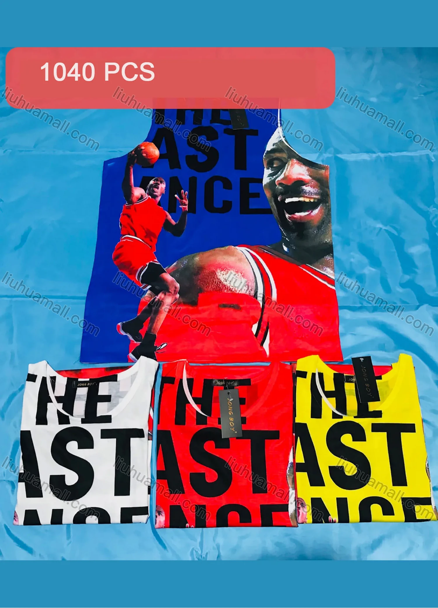 Wholesale Men's Casual Round Neck Sleeveless Letter Figure Print Tank Top - Liuhuamall