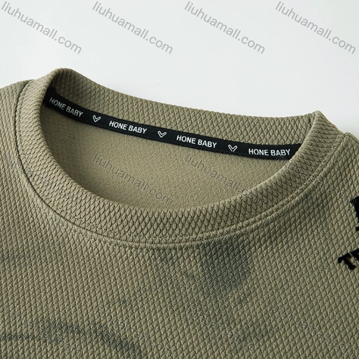 Wholesale Men's Casual Letter Print Round Neck Long Sleeve Sweatshirt 721# - Liuhuamall