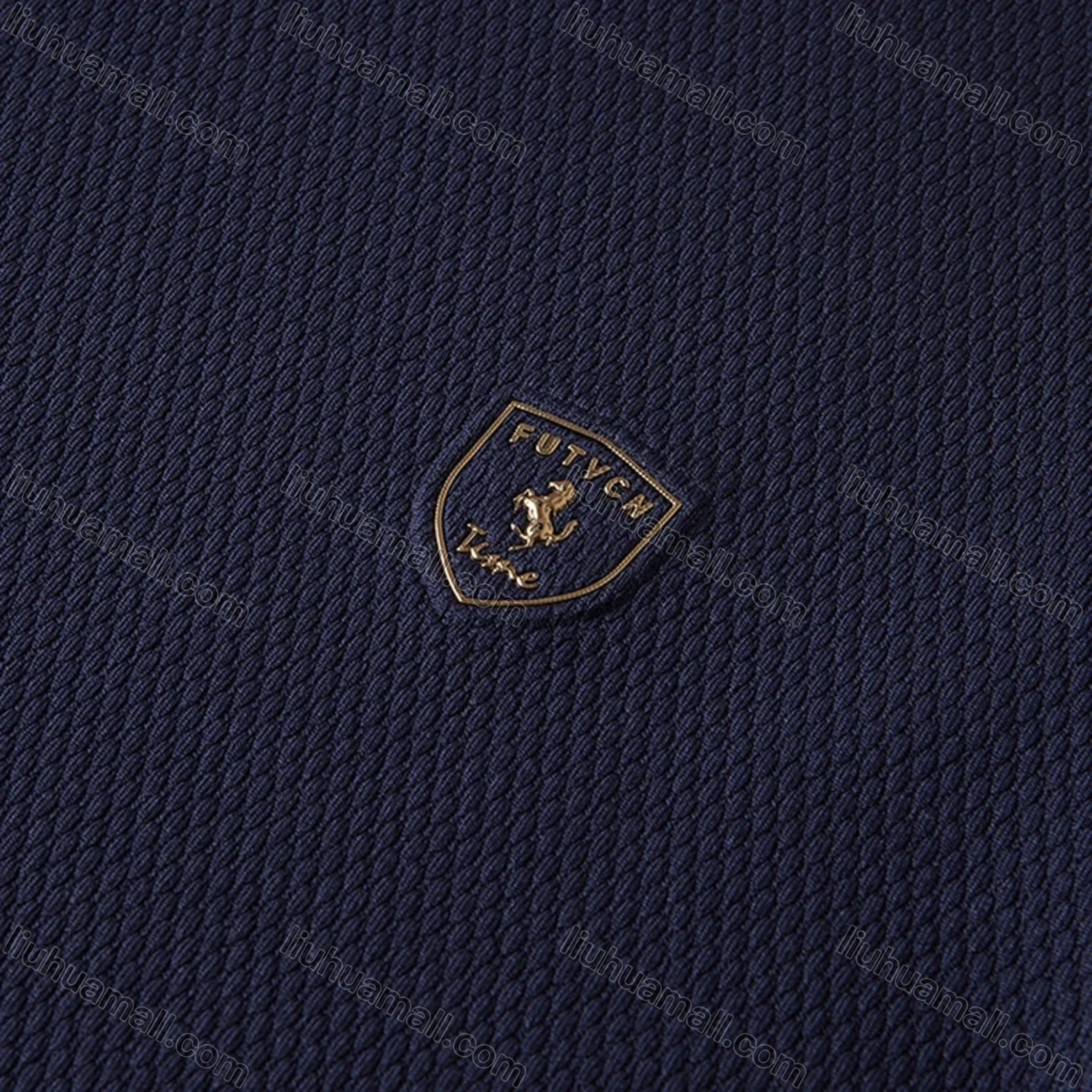 Wholesale Men's Casual Plain Label Print Striped Trim Round Neck Long Sleeve Sweatshirt 727# - Liuhuamall