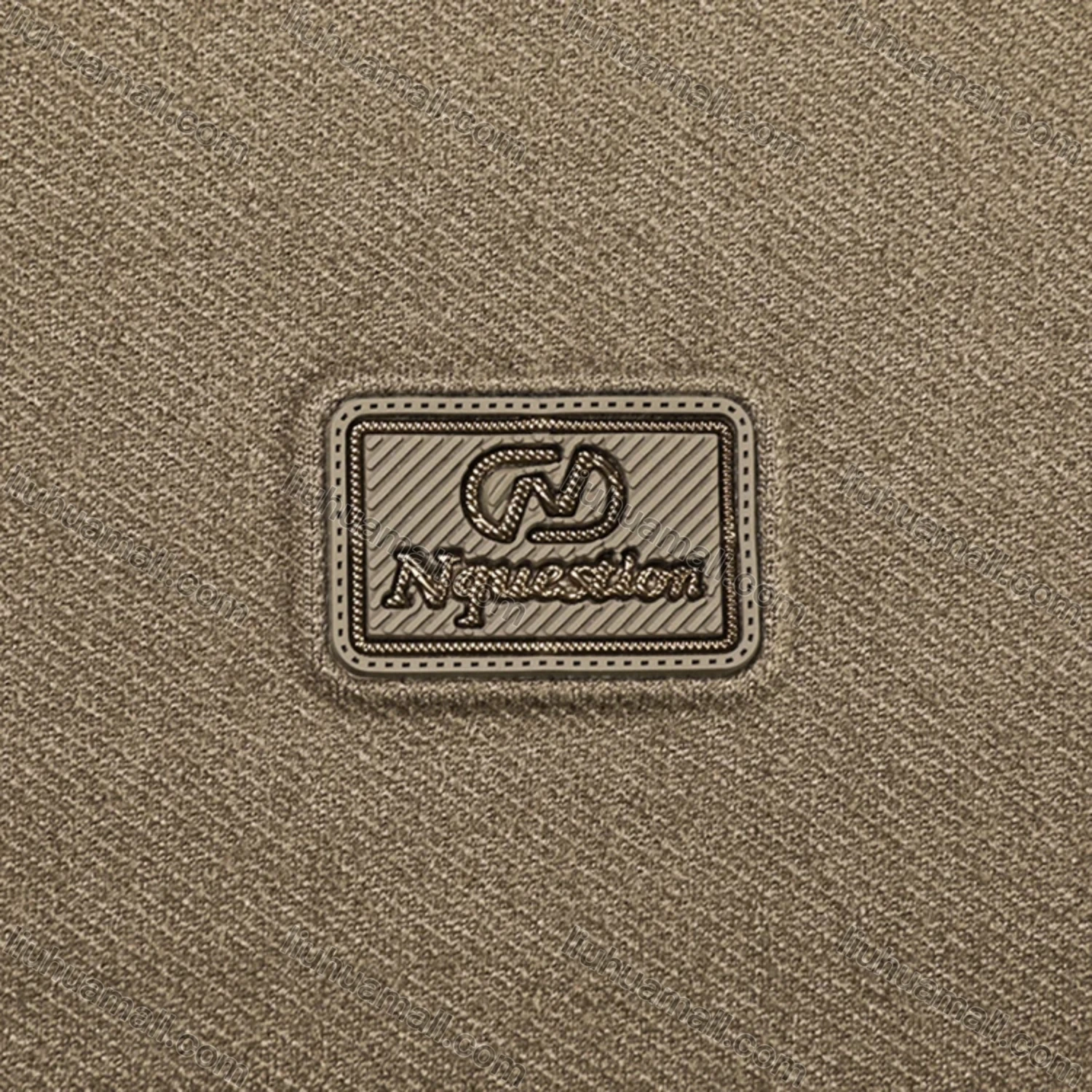 Wholesale Men's Casual Plain Label Print Mock Neck Long Sleeve Sweatshirt 8085# - Liuhuamall