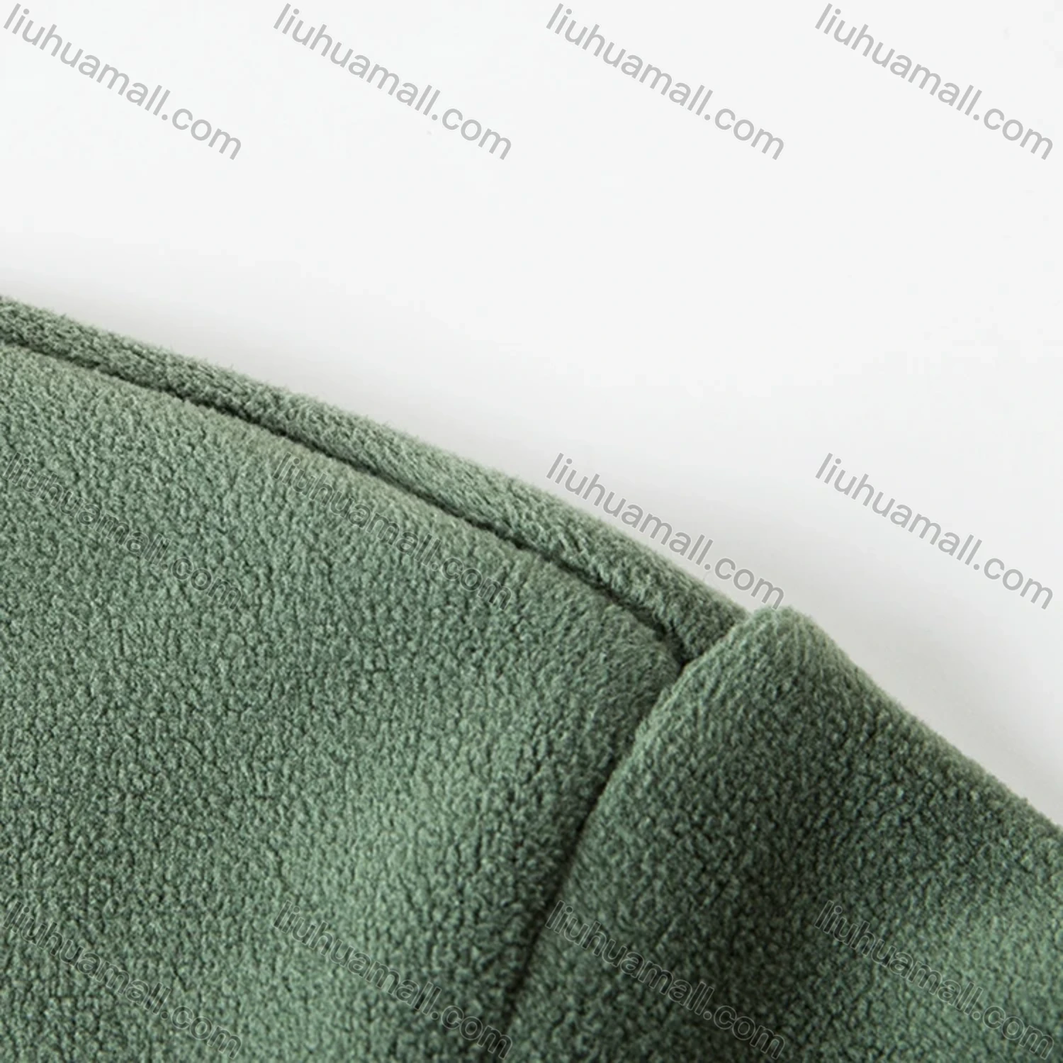 Wholesale Men's Casual Plain Label Embroidery Round Neck Thermal Lined Long Sleeve Sweatshirt 8520# - Liuhuamall