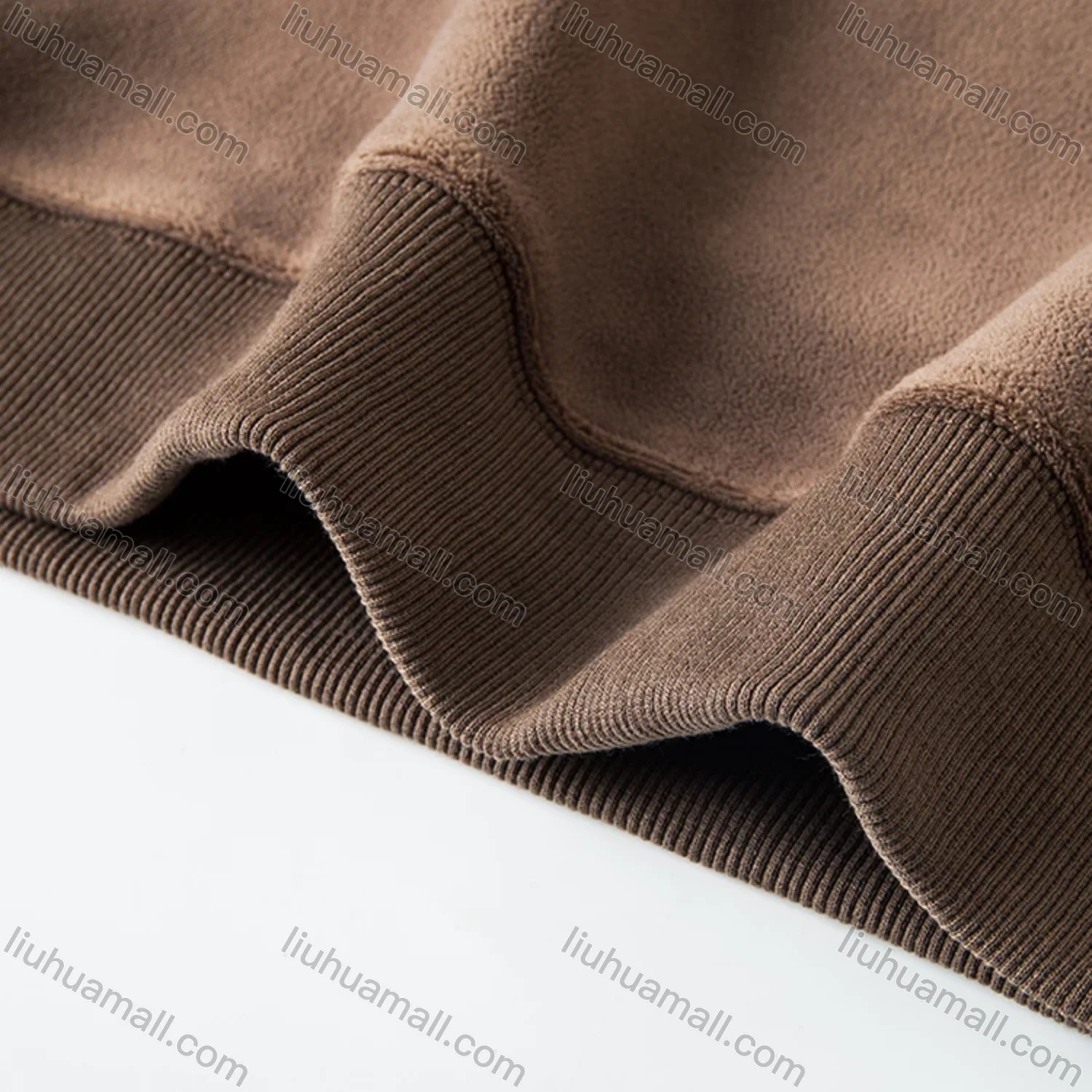 Wholesale Men's Casual Plain Letter Round Neck Thermal Lined Long Sleeve Sweatshirt 8521# - Liuhuamall