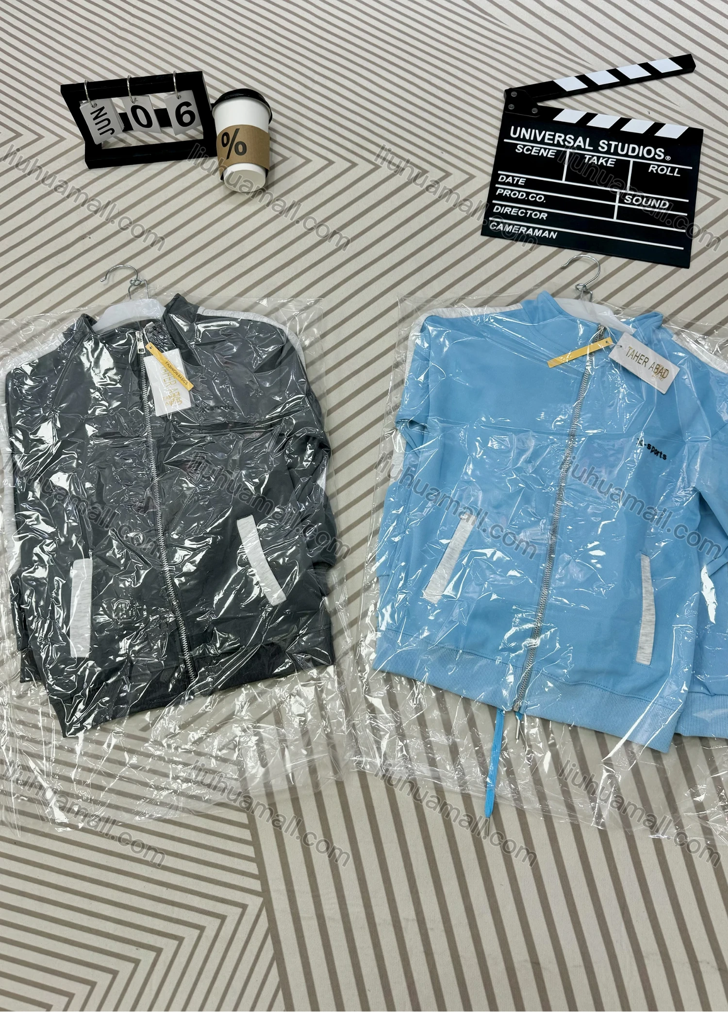 Wholesale Family Matching Casual Letter Long Sleeve Sweatshirt & Drawstring Patch Pocket Pants 2-piece Set 805-1# - Liuhuamall