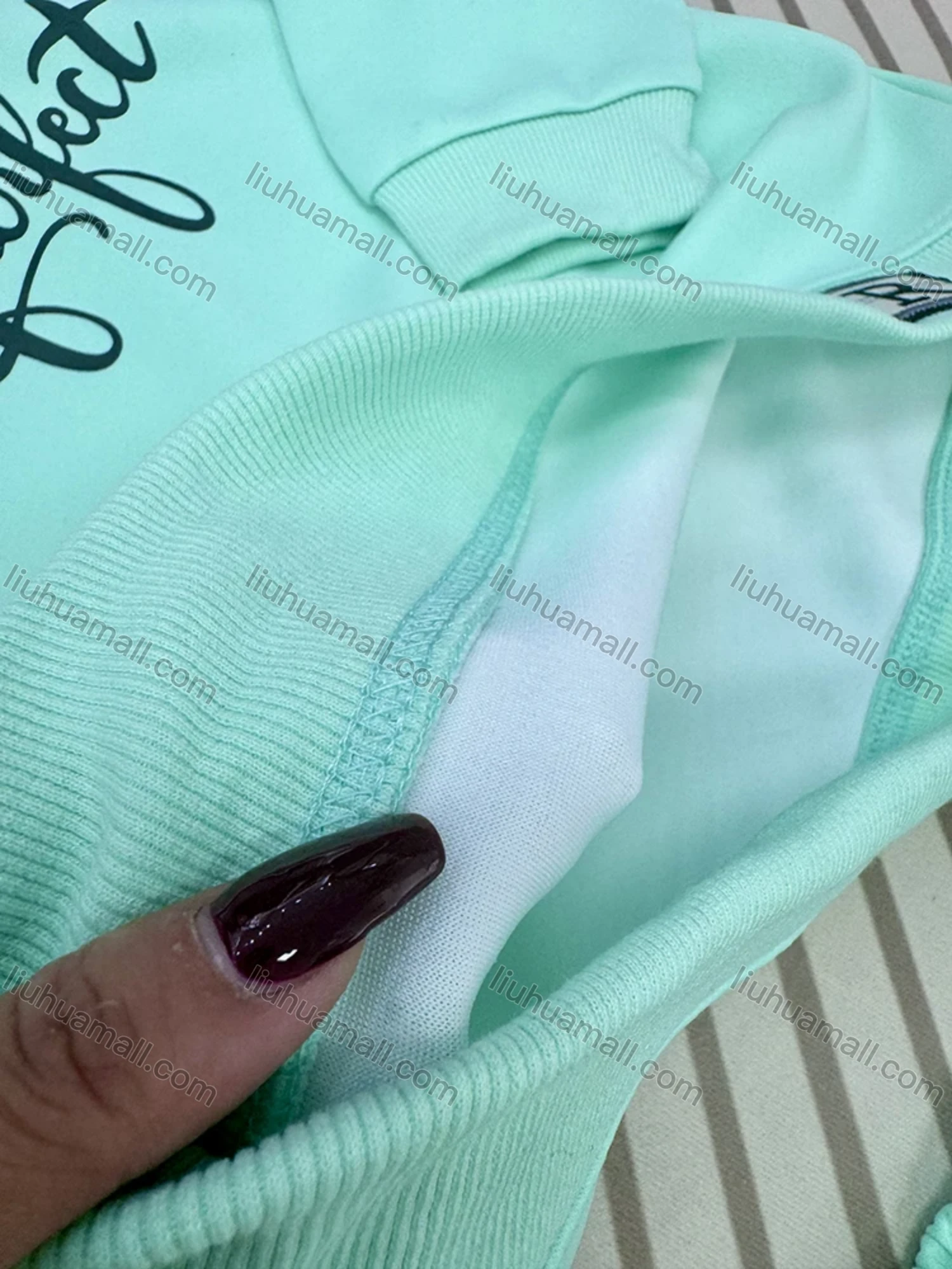 Wholesale Family Matching Casual Plain Quarter Zip Pocket Drawstring Hoodies & Pants 2-piece Set 805-1# - Liuhuamall