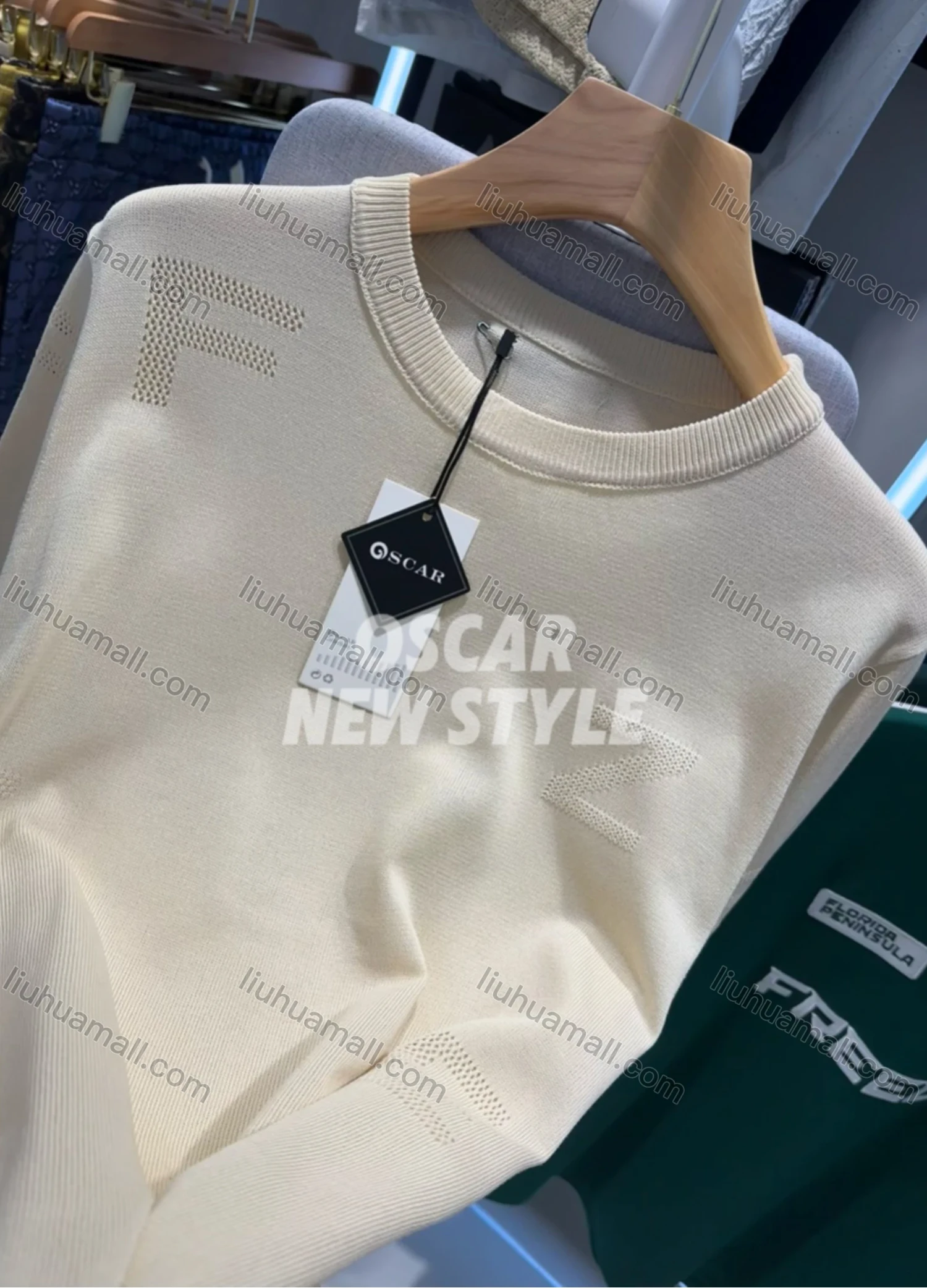 Wholesale Men's Casual Knit T-Shirt Simple Short Sleeve Design with Textured Details 6822# - Liuhuamall