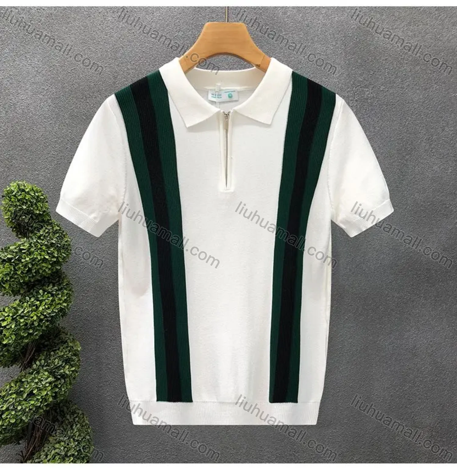 Wholesale Oscar factory business men's cropped polo shirt is comfortable and breathable. - Liuhuamall