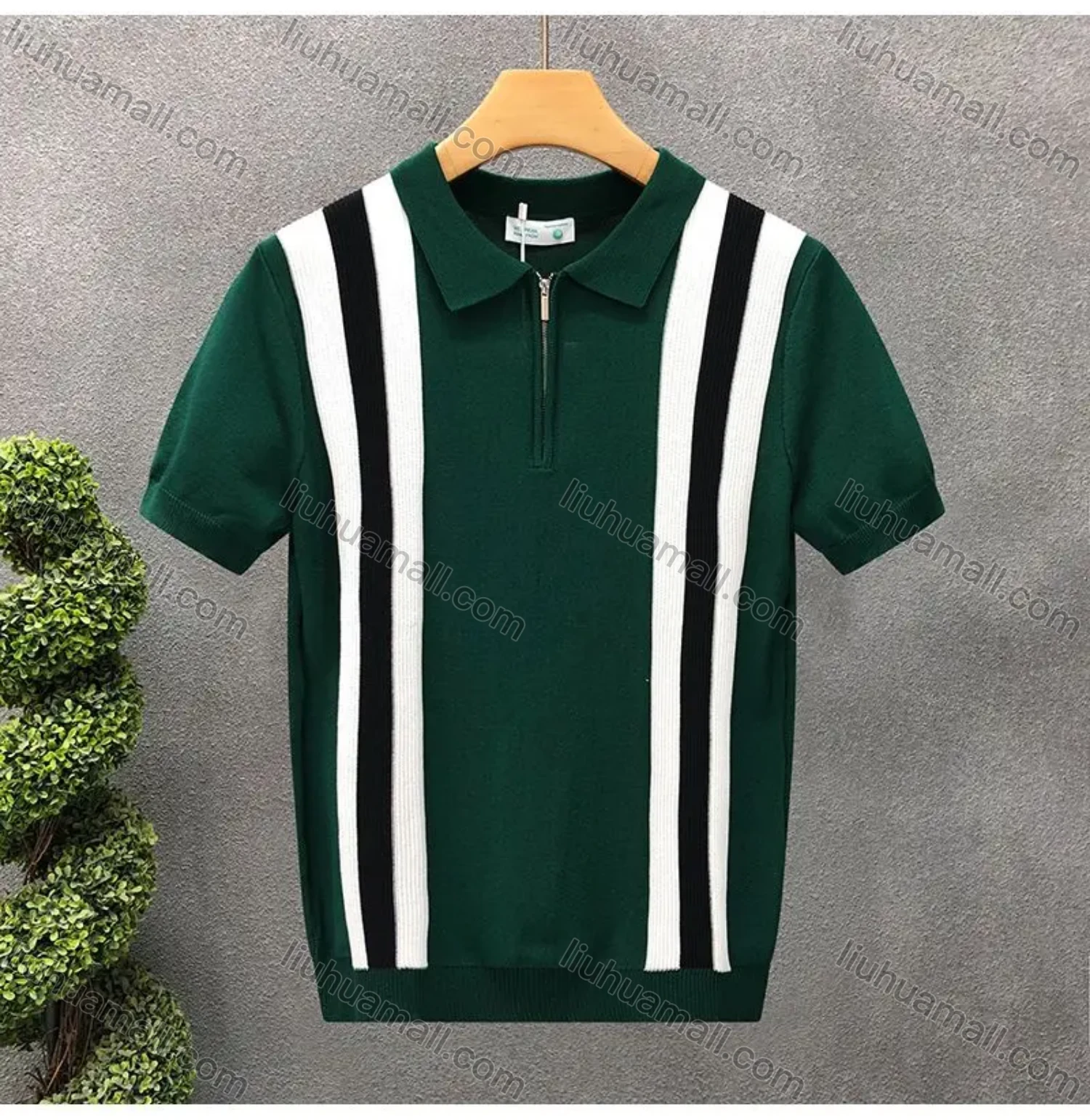 Wholesale Oscar factory business men's cropped polo shirt is comfortable and breathable. - Liuhuamall