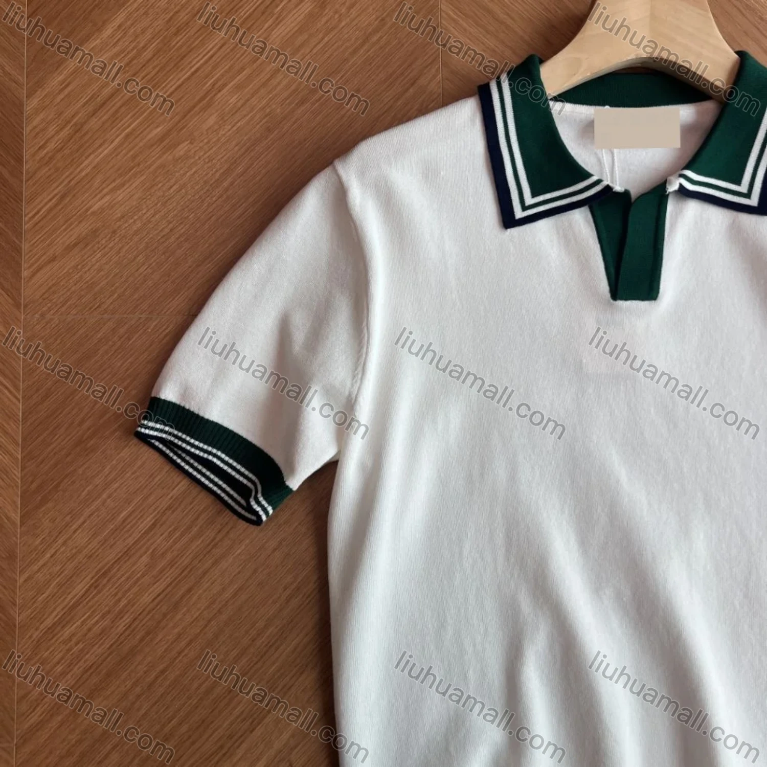 Wholesale Oscar Factory Casual Men's Striped Lapel Design Polo Shirt, Comfortable and Breathable, Knitted Fabric - Liuhuamall