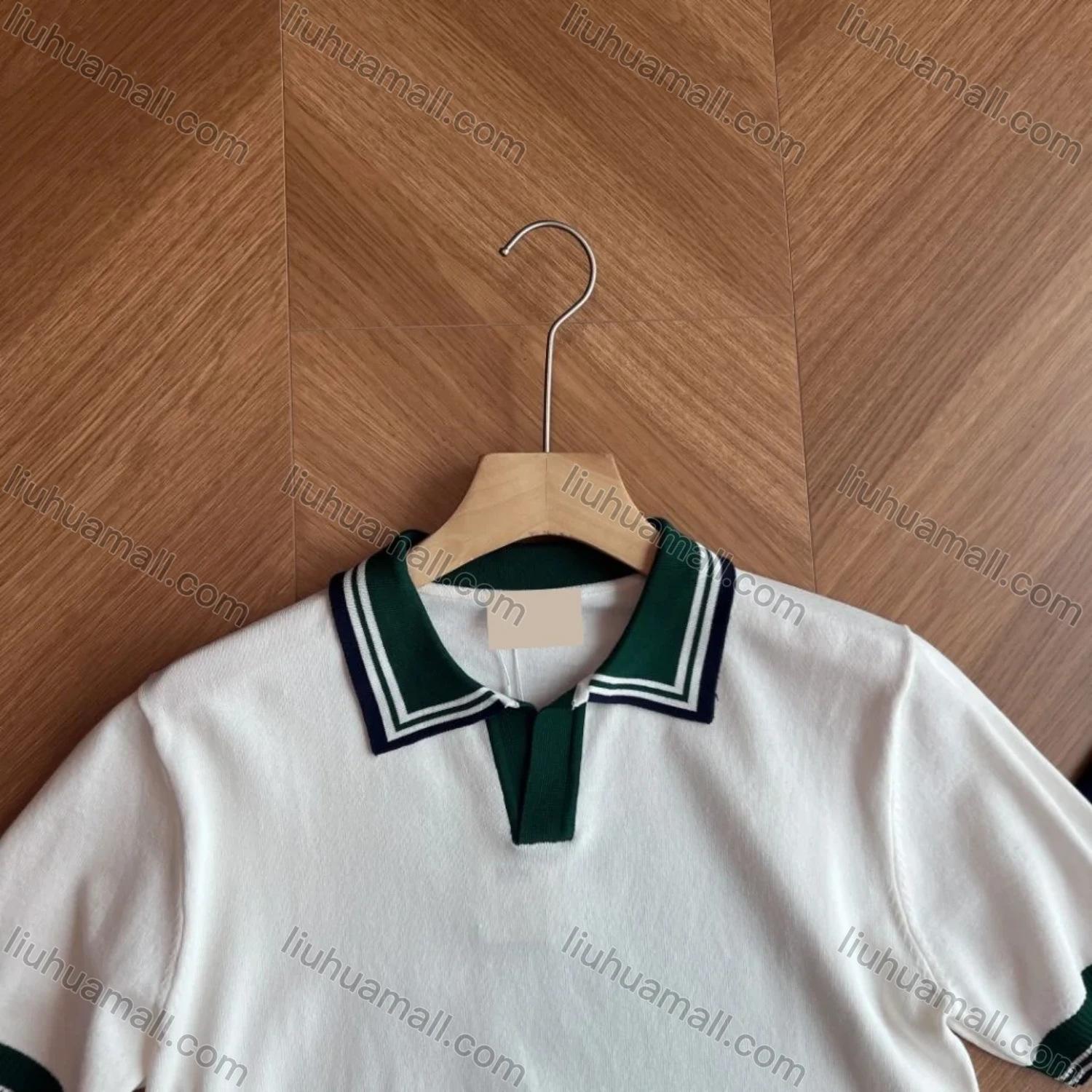 Wholesale Oscar Factory Casual Men's Striped Lapel Design Polo Shirt, Comfortable and Breathable, Knitted Fabric - Liuhuamall