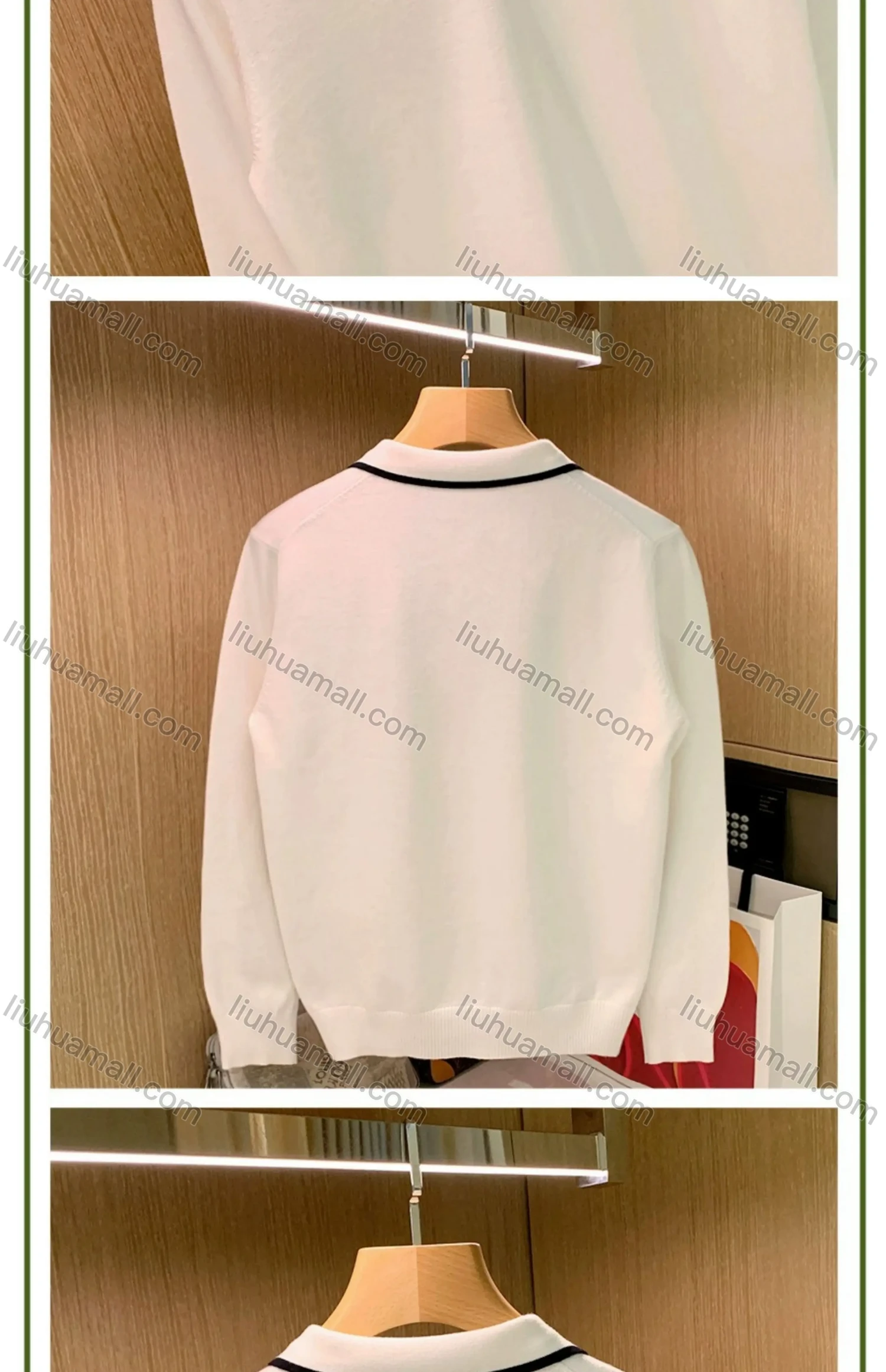 Wholesale Oscar factory casual men's knitted polo shirt with comfortable soft fabric and versatile top - Liuhuamall